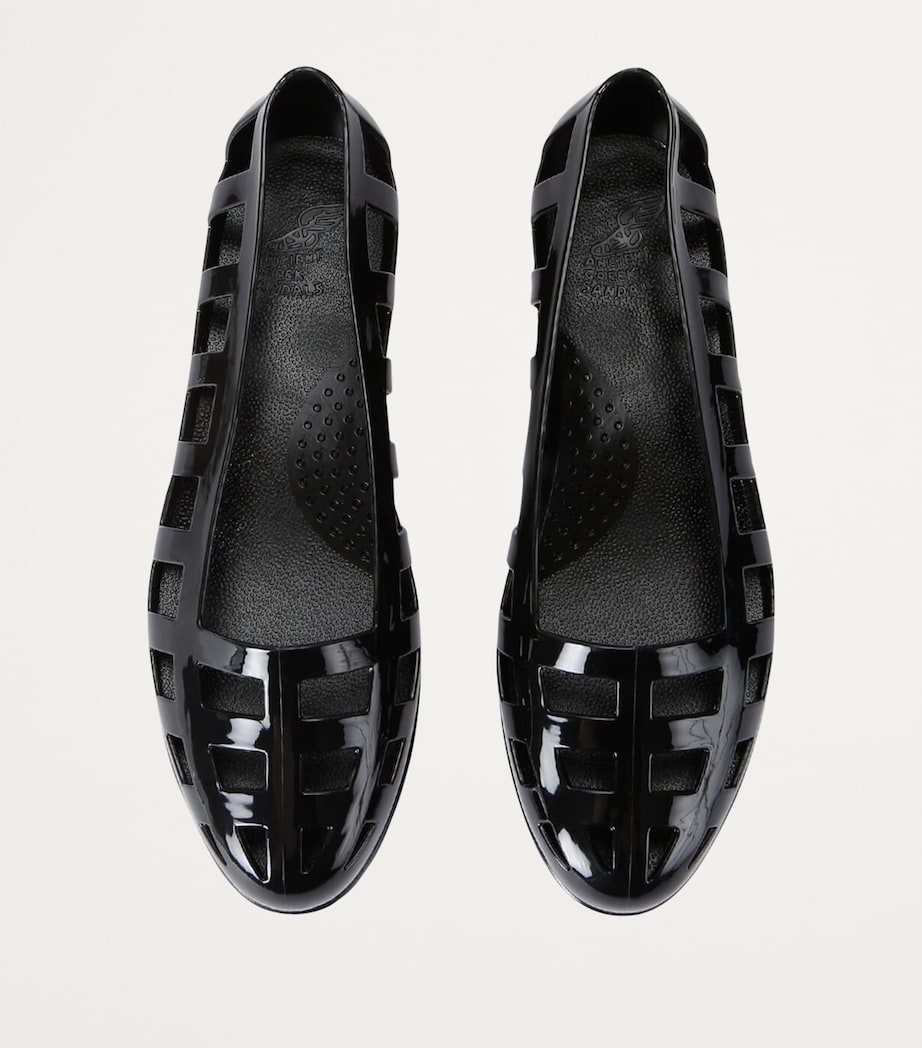 Ancient Greek Sandals Elli Ballerina Flats Black Image 4