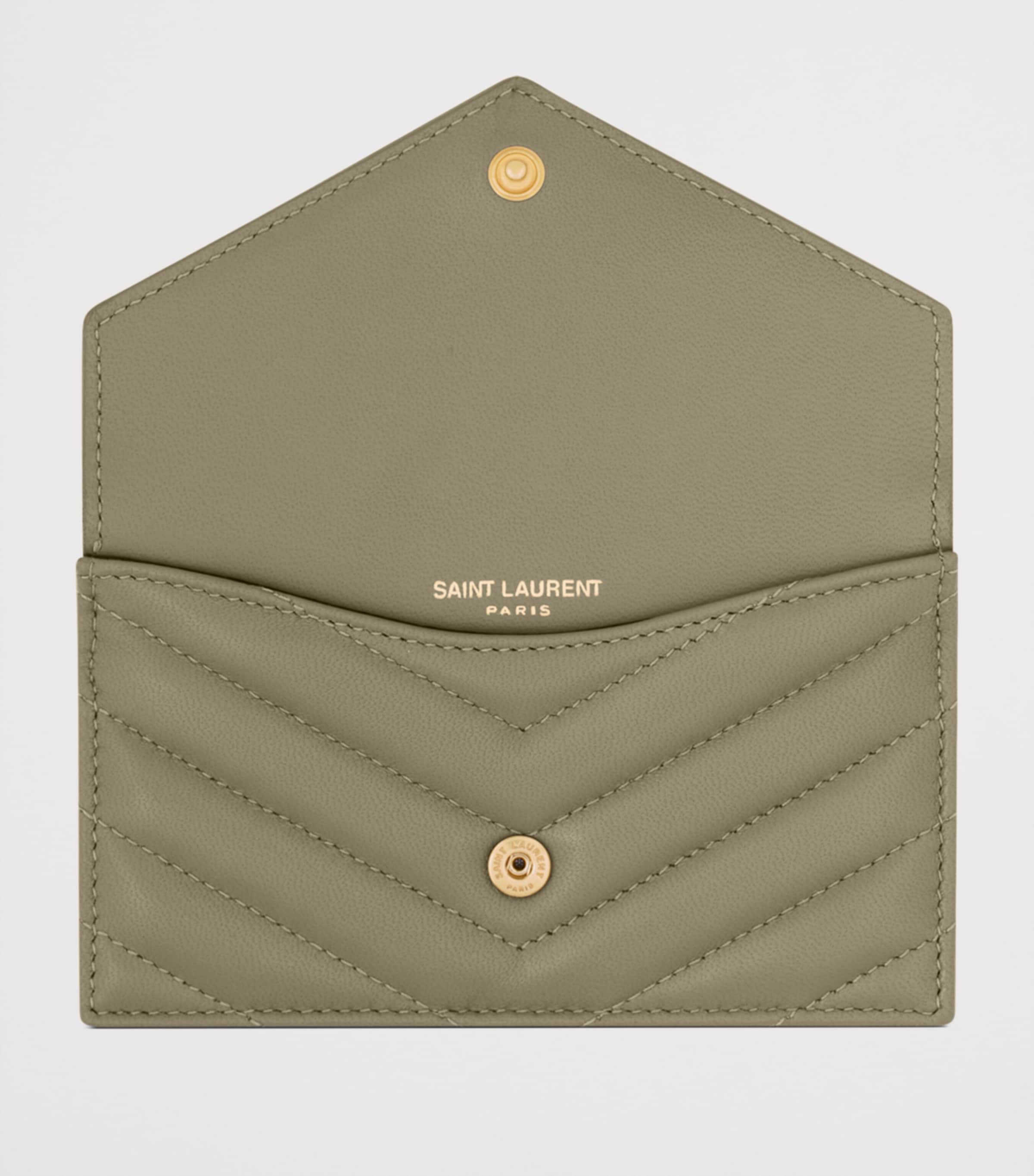 Lambskin Fragments Flap Card Holder 3798 Image 4