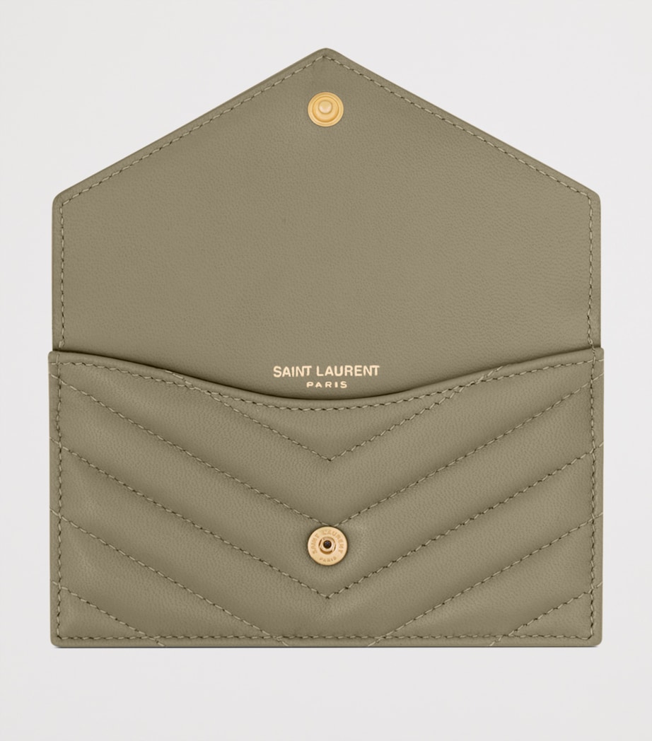 Lambskin Fragments Flap Card Holder 3798 Image 4