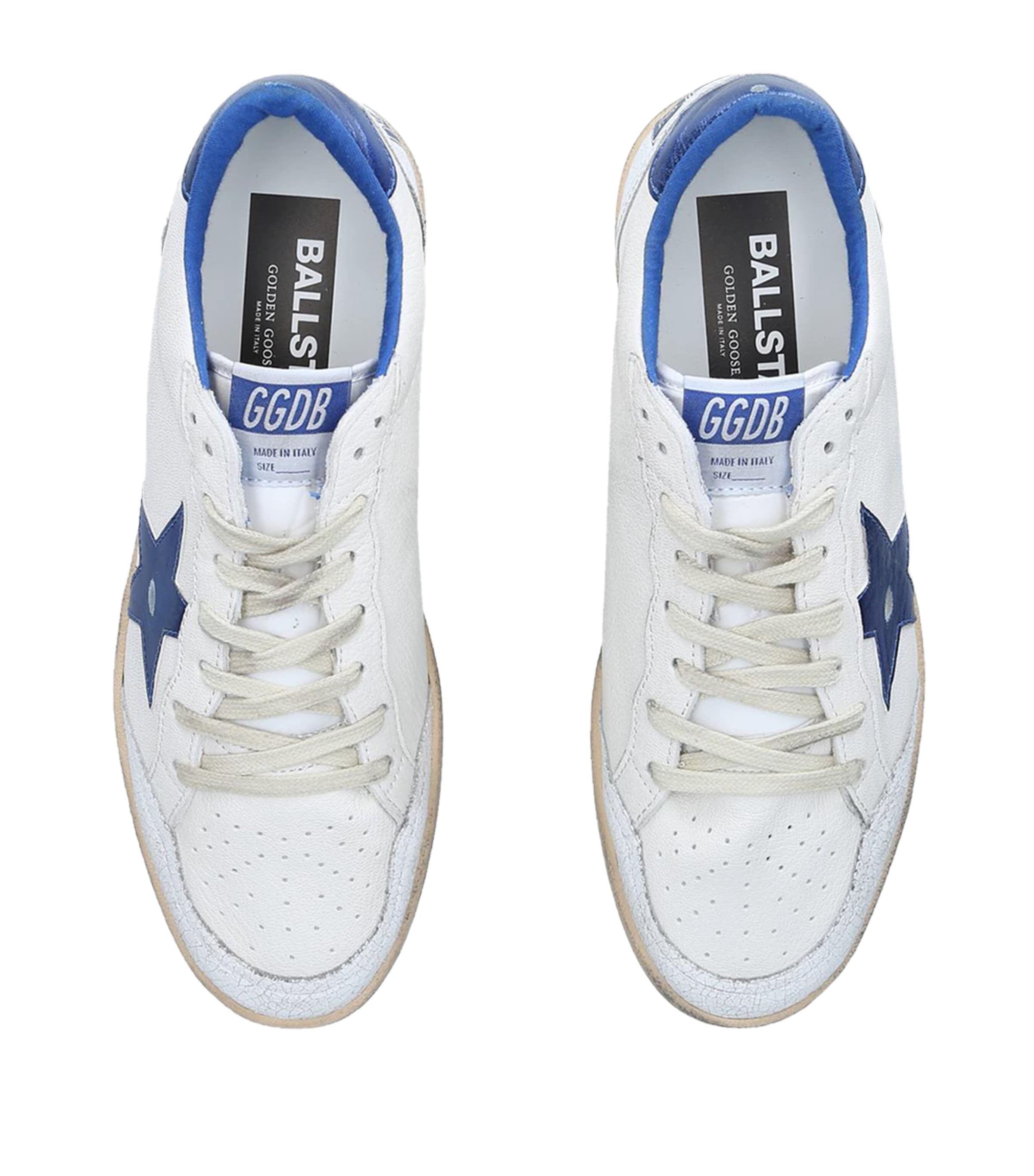Golden Goose Ballstar Sneakers White/navy Image 4