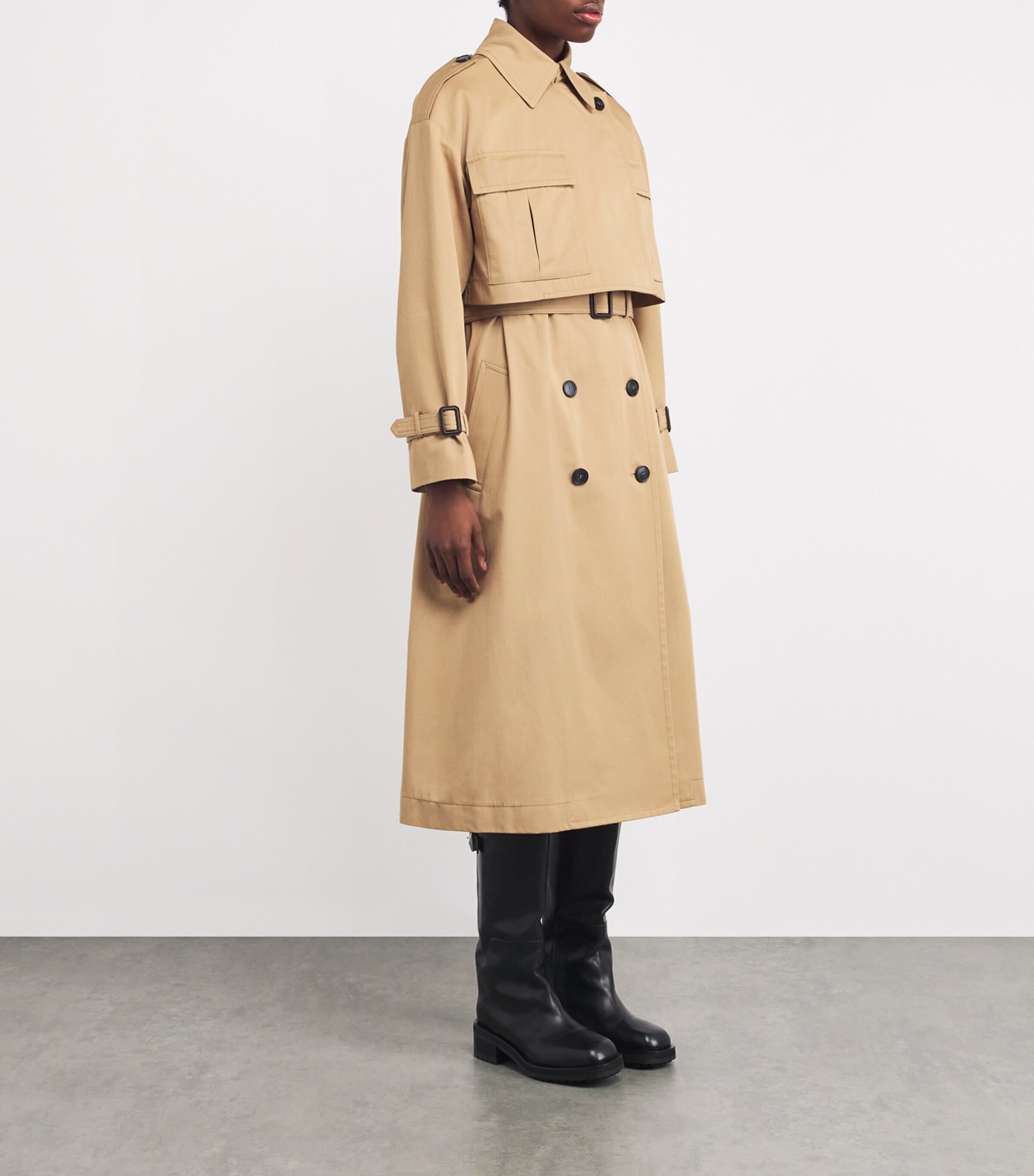 2-in-1 Trench Coat BEIGE Image 3