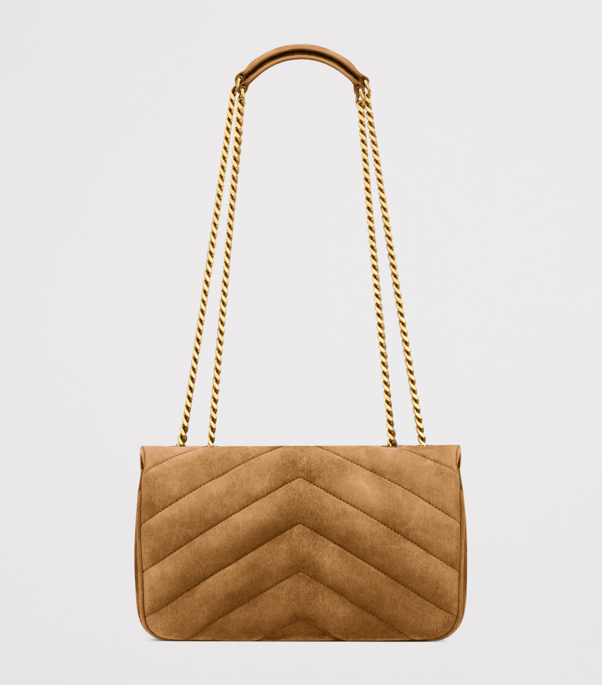 Saint Laurent Small Suede Loulou Shoulder Bag Image 2