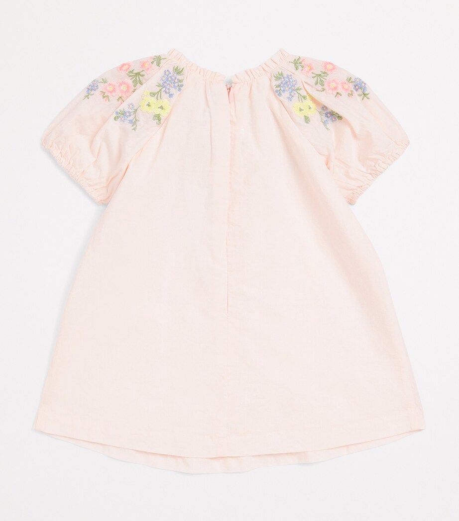 Tartine et Chocolat Embroidered Short-Sleeve Dress (3 Months-4 Years) Rose P�le Image 2
