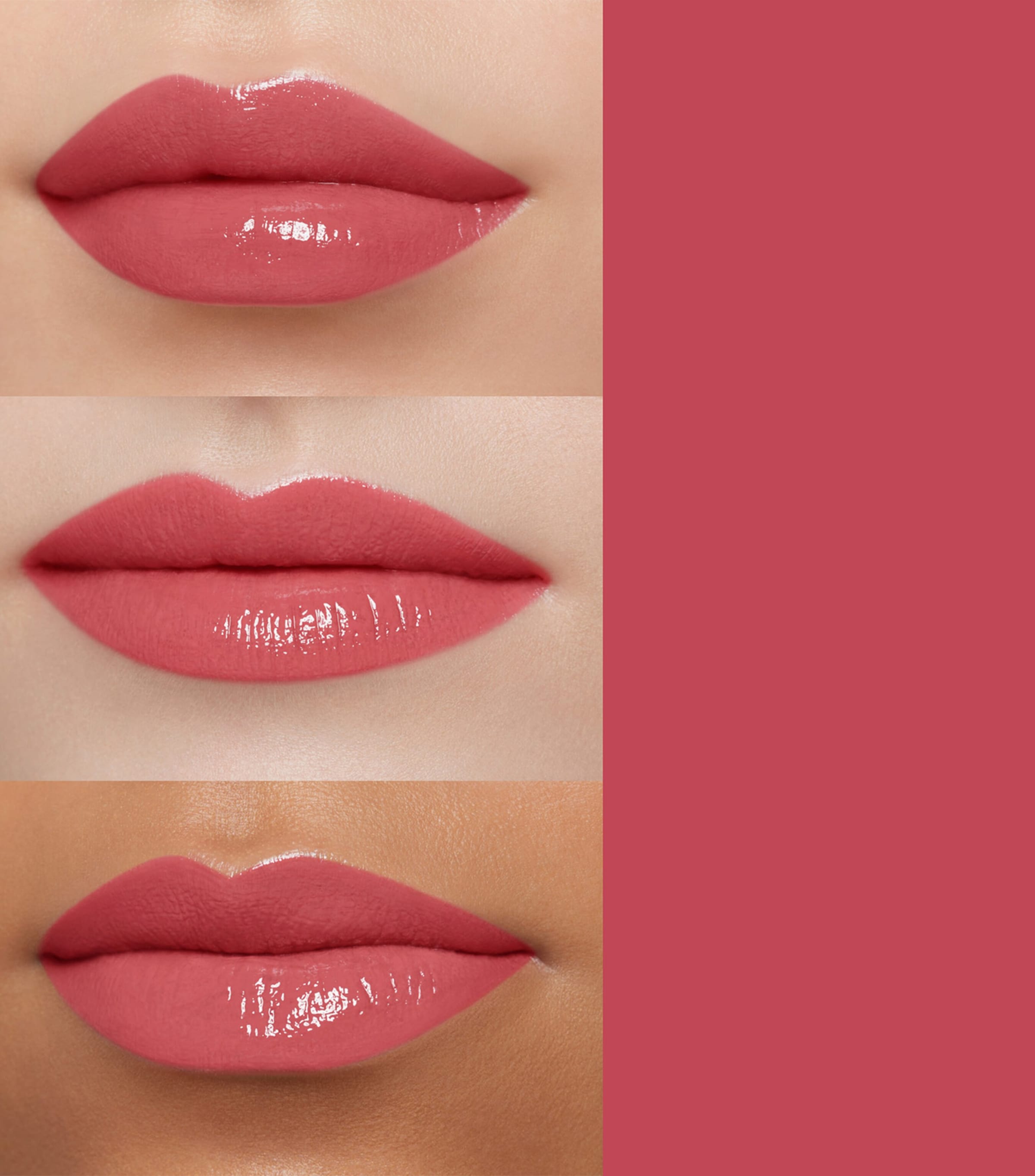 Cream Rouge Shine Lipstick 203 HELICONIA Image 3