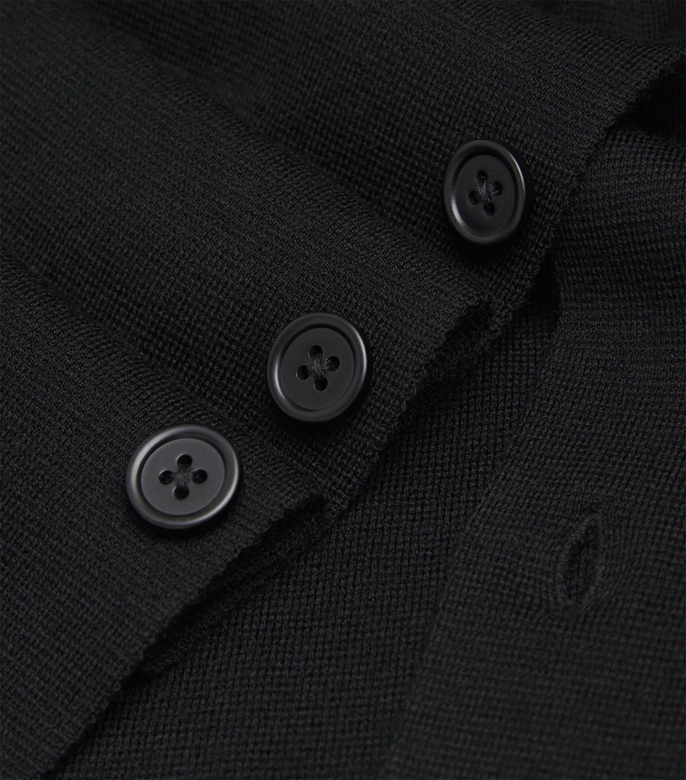 Wool-Blend Jonas Overshirt BLACK Image 5