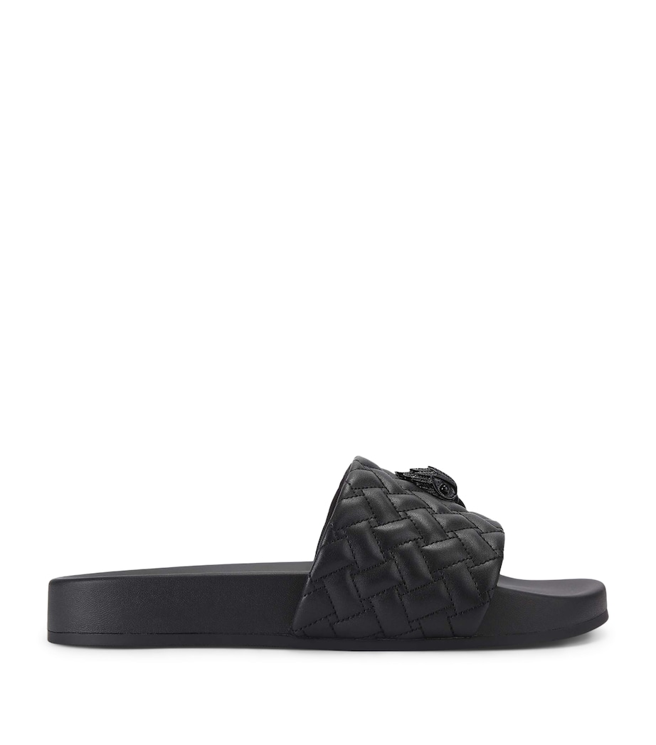 Kurt Geiger London Meena Eagle Slides Black Image 1
