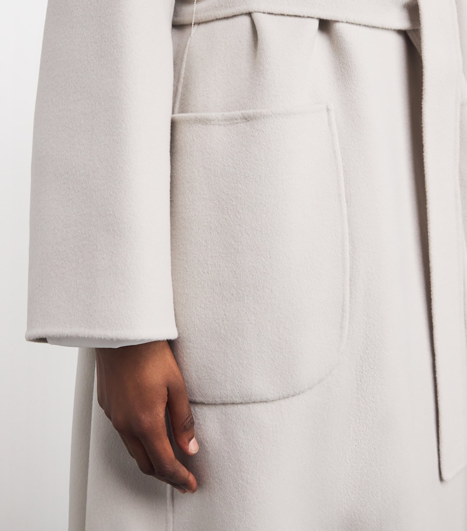 Water-Repellent Twill Trench Coat IVORY Image 6