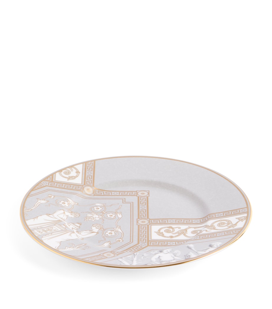 Bone China Renaissance Plate (22cm) GREY Image 3