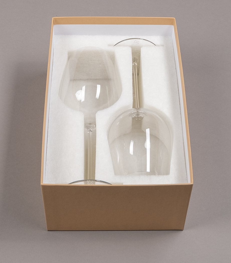 Set of 2 Crystal l’Esthète Wine Glasses (460ml) NO COLOUR Image 4