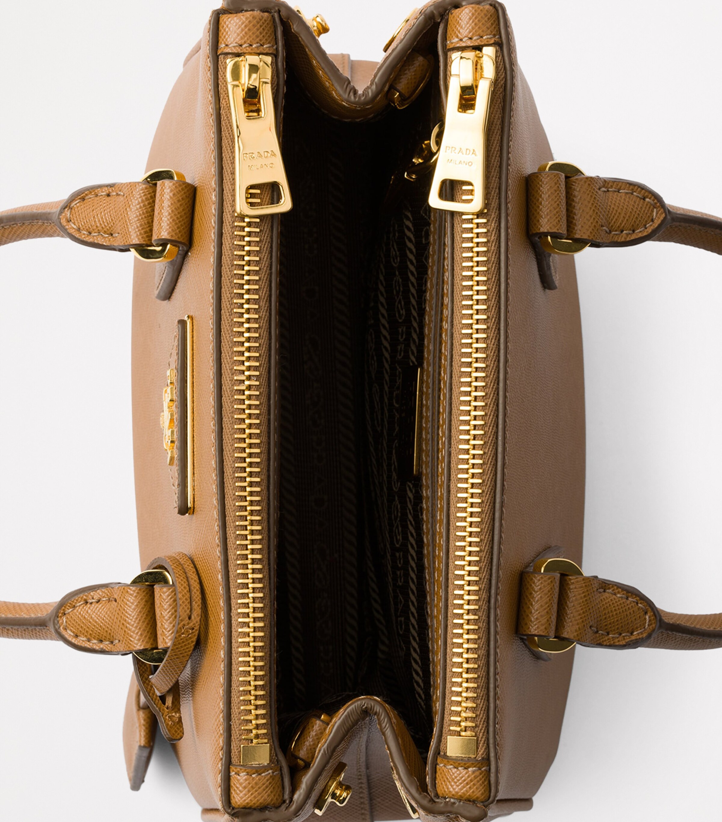 Mini Leather Galleria Top-Handle Bag F03BH Image 5