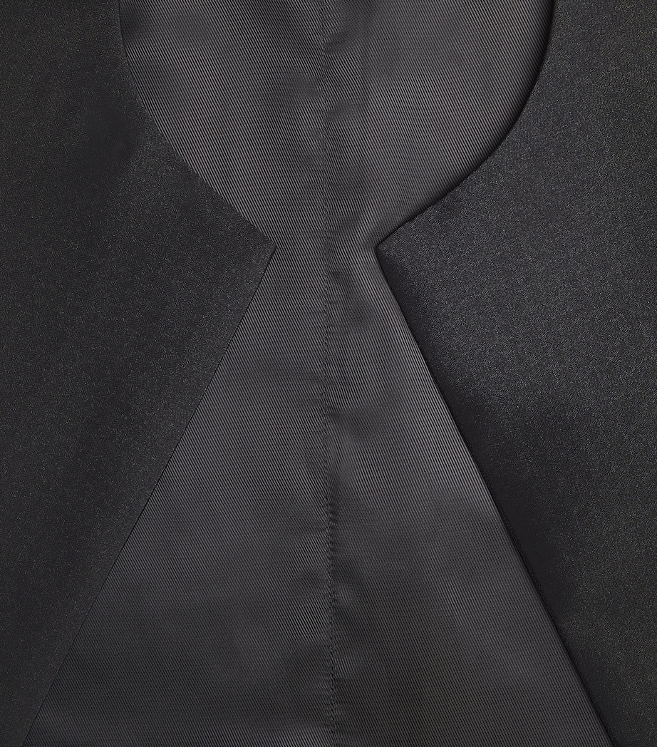 Voranida Womens Collarless Deon Coat Black Image 6