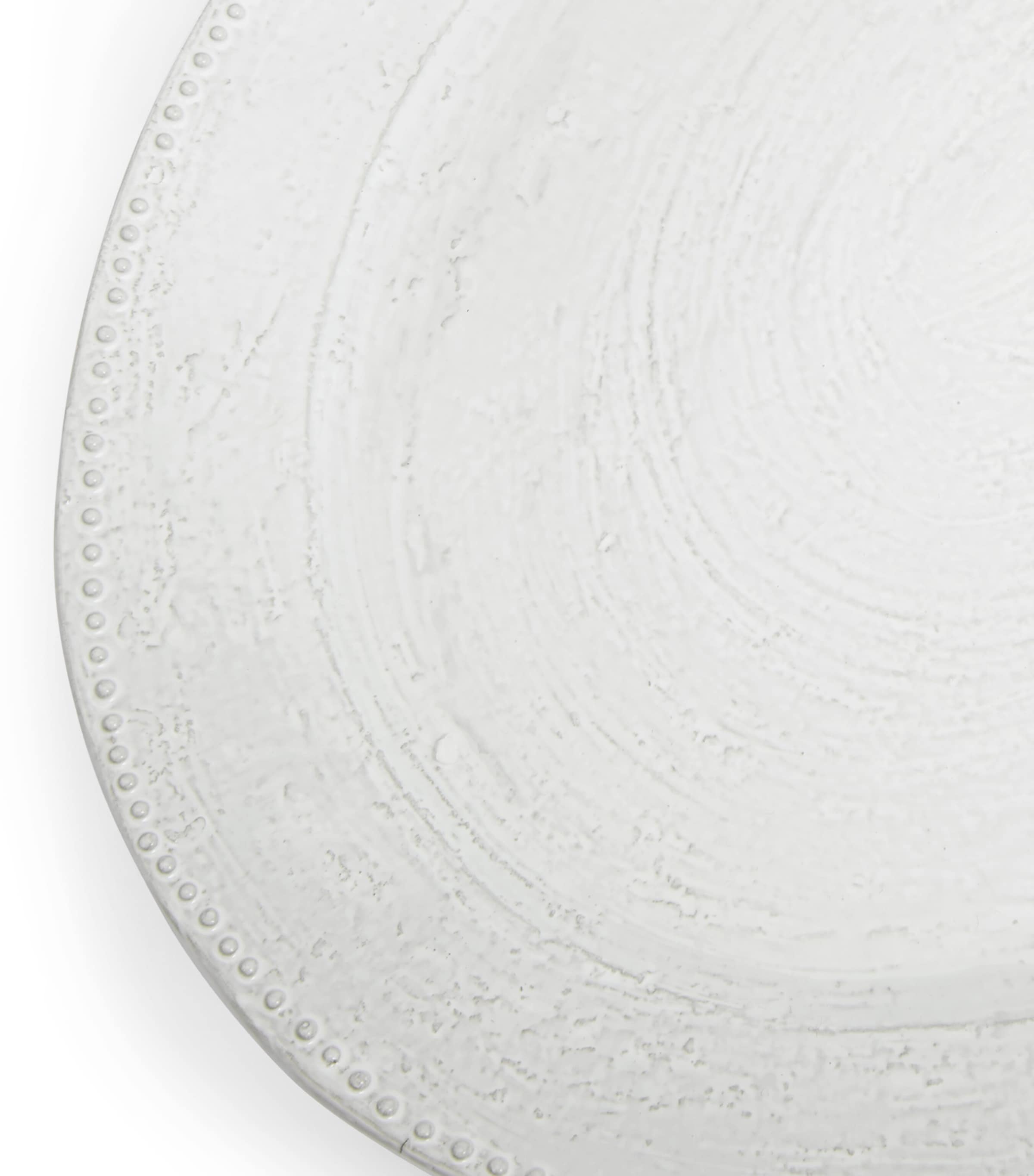 Soho Home Hillcrest Oval Serving Platter White Image 2