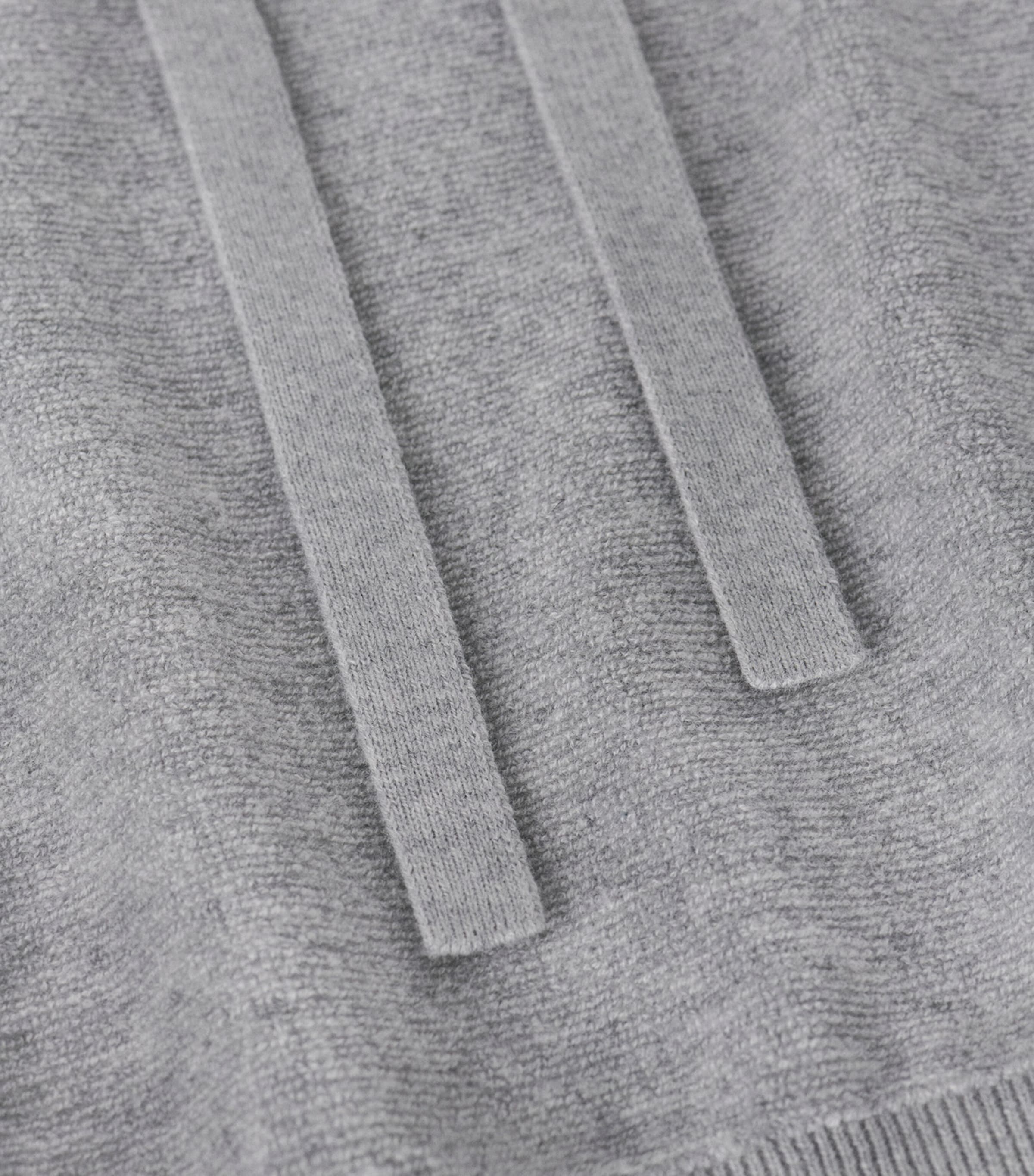 Wool Anagram Hoodie LIGHT GREY MELANGE Image 6