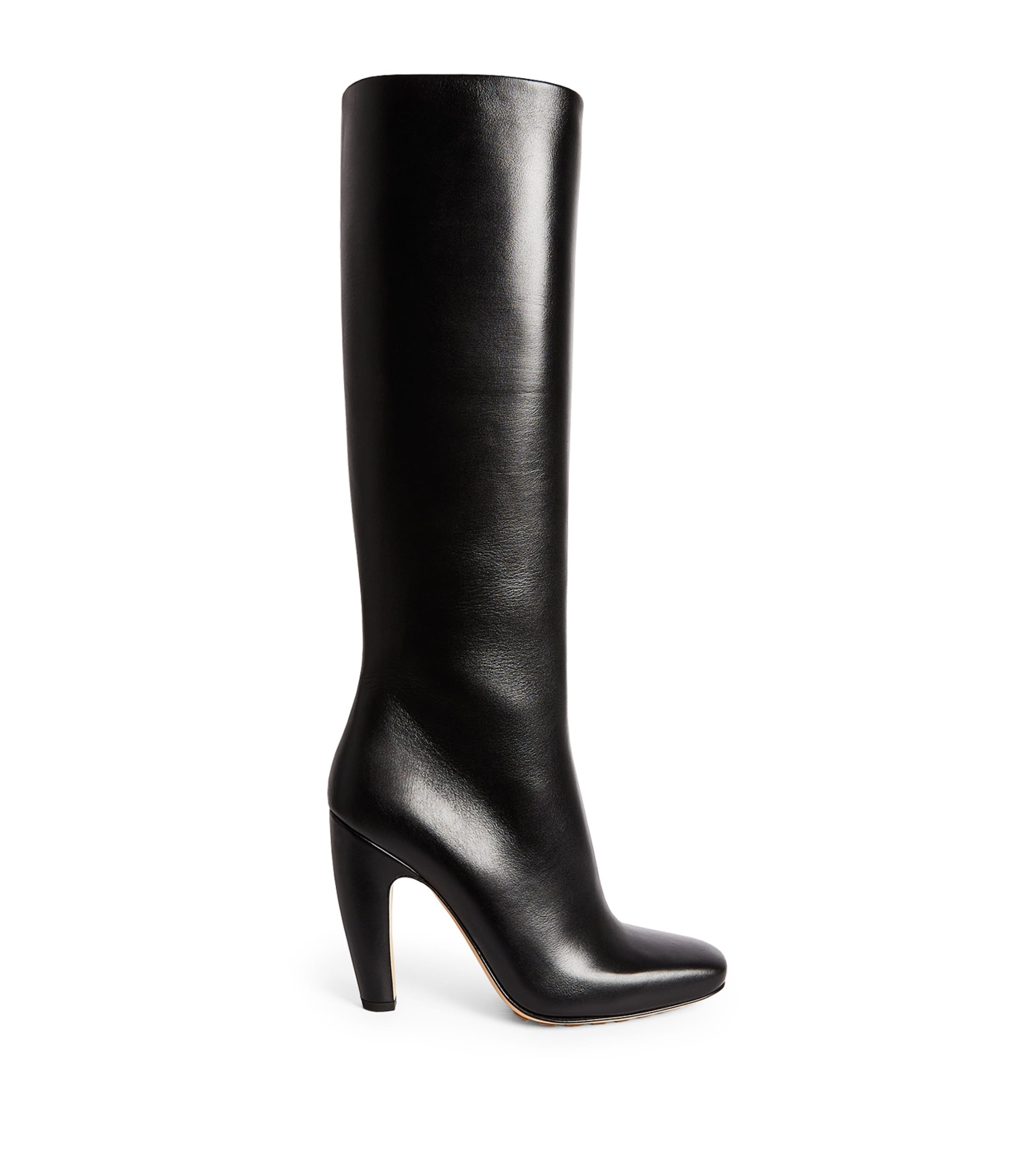 ショートブーツ・ブーティ Bottega Veneta Sand Leather Canalazzo Ankle Boots Canalazzo leather ankle boots in neutrals - Bottega Veneta