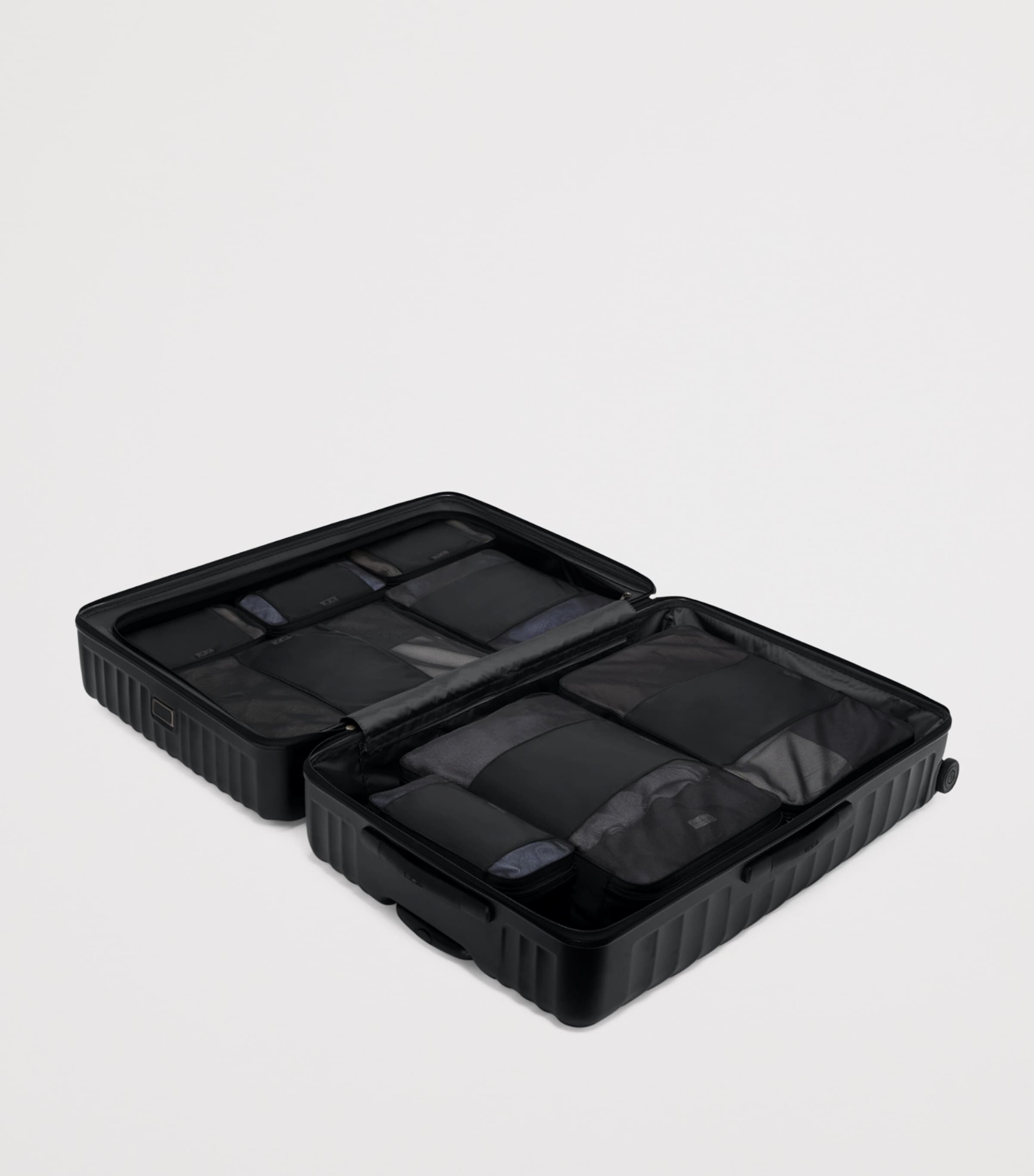 19 Degree Worldwide Trip Check-In Suitcase (85cm) BLACK TEXTURED 6153 Image 8