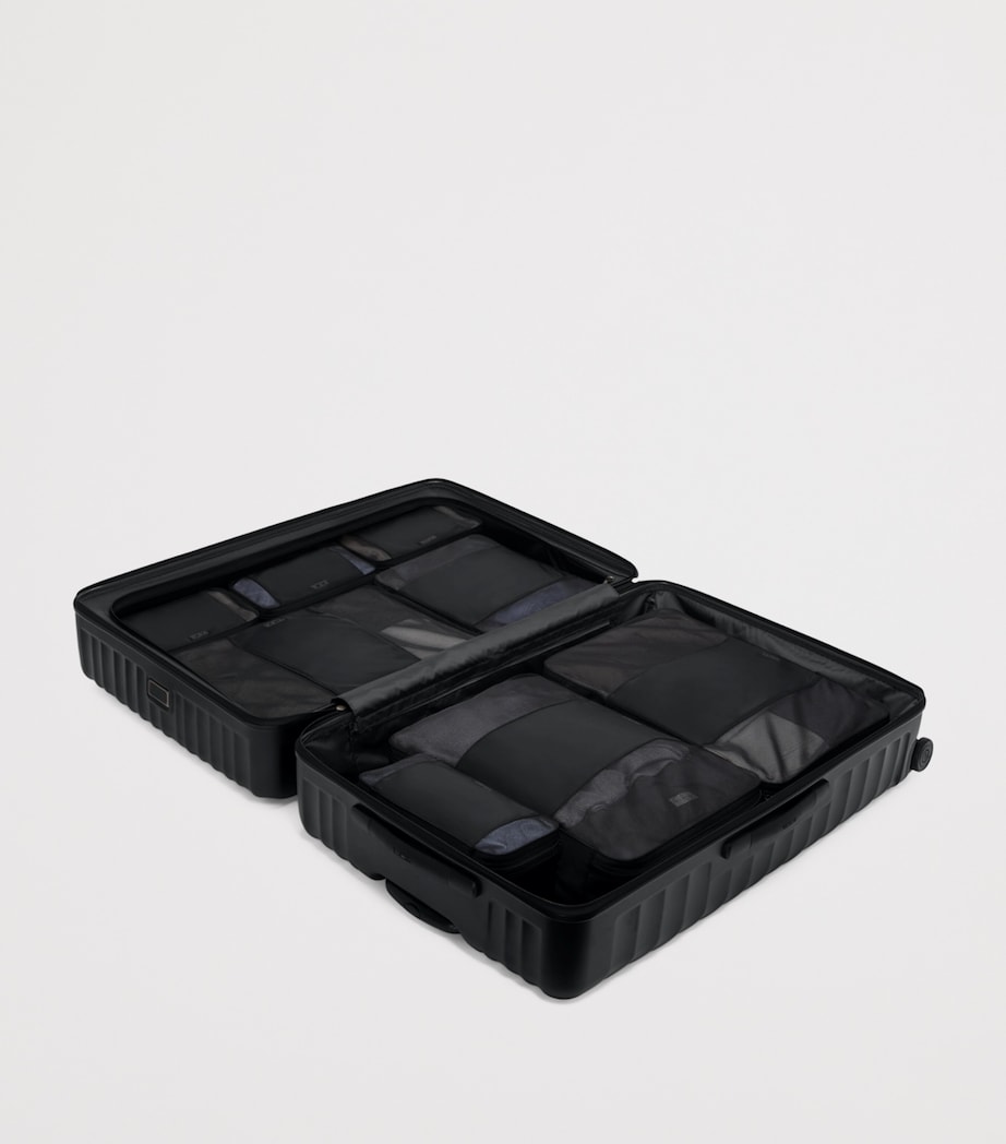 19 Degree Worldwide Trip Check-In Suitcase (85cm) BLACK TEXTURED 6153 Image 8