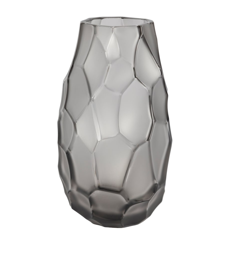 Small Crystal Silex Vase (14cm) GRIS Image 1