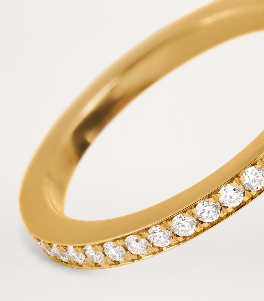 Yellow Gold and Diamond Eternity Ring YELLOW GOLD Image 6