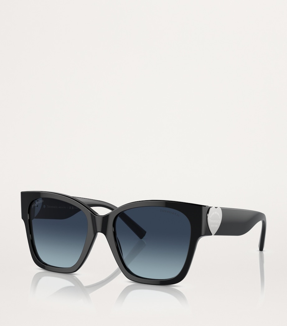 Acetate Square Oversized Sunglasses 83944U Image 2