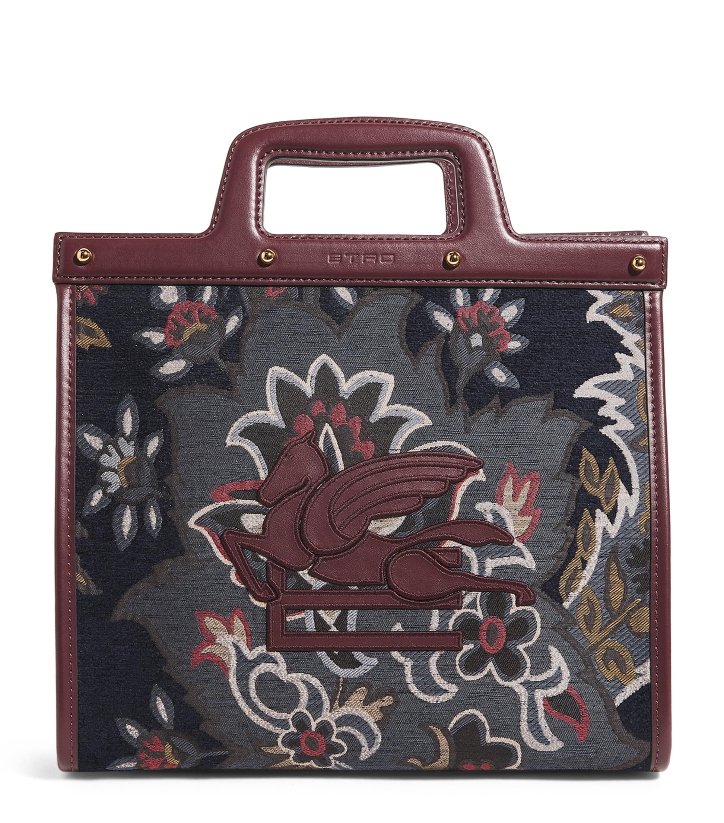 Etro Medium Jacquard Love Trotter Bag