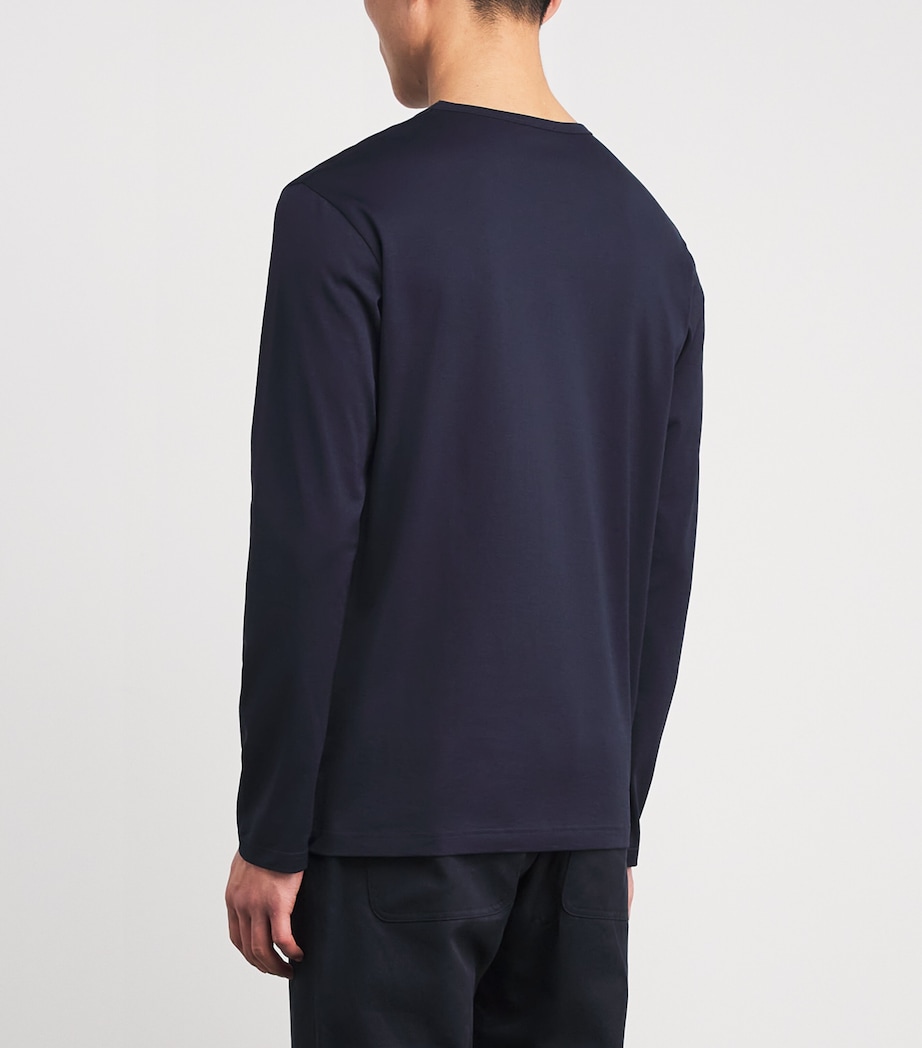 Supima Cotton Classic T-Shirt NAVY BUAA Image 4