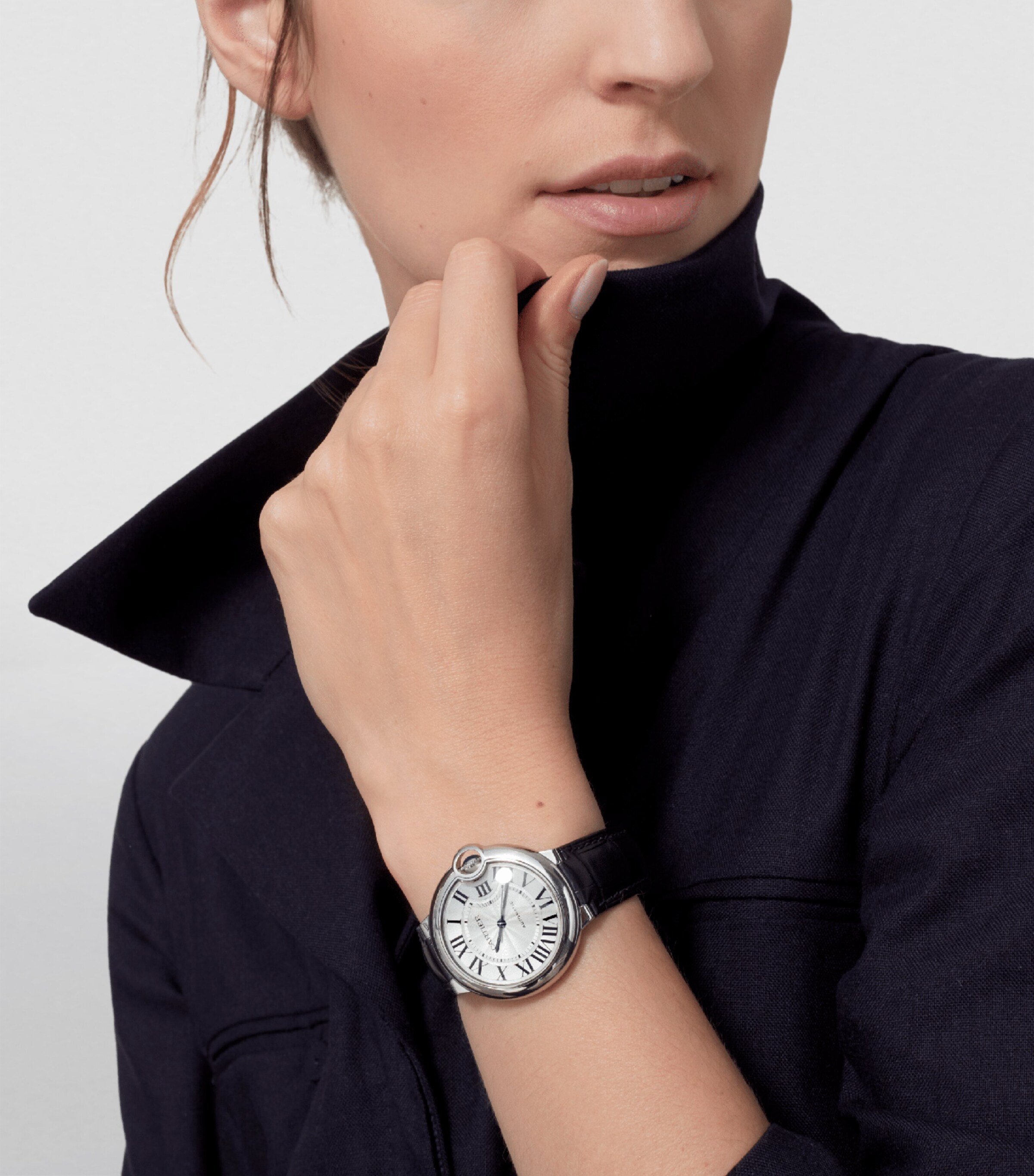 Cartier Stainless Steel Ballon Bleu de Cartier Watch 36mm Image 4