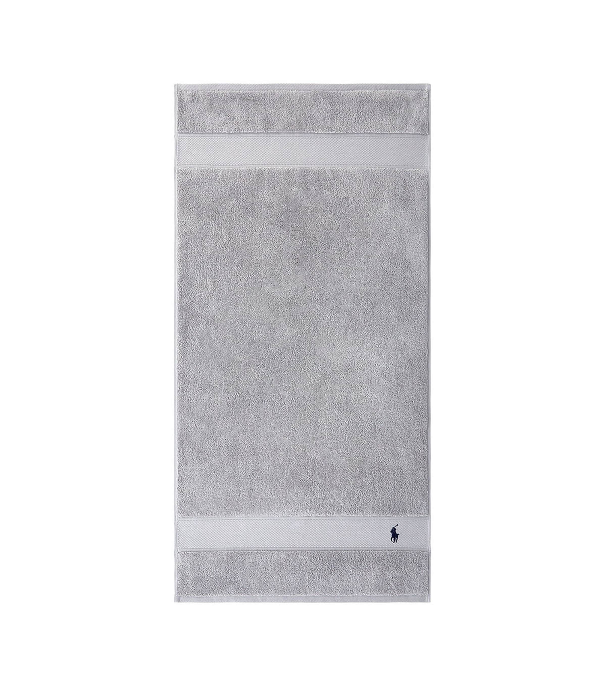 Polo Player Hand Towel (50cm x 100cm) ANDOVER HEATHER Image 2