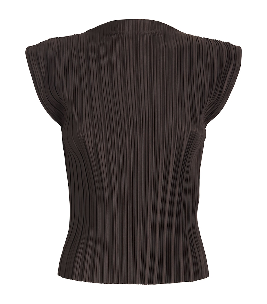 Pleated Top COFFEE Image 1