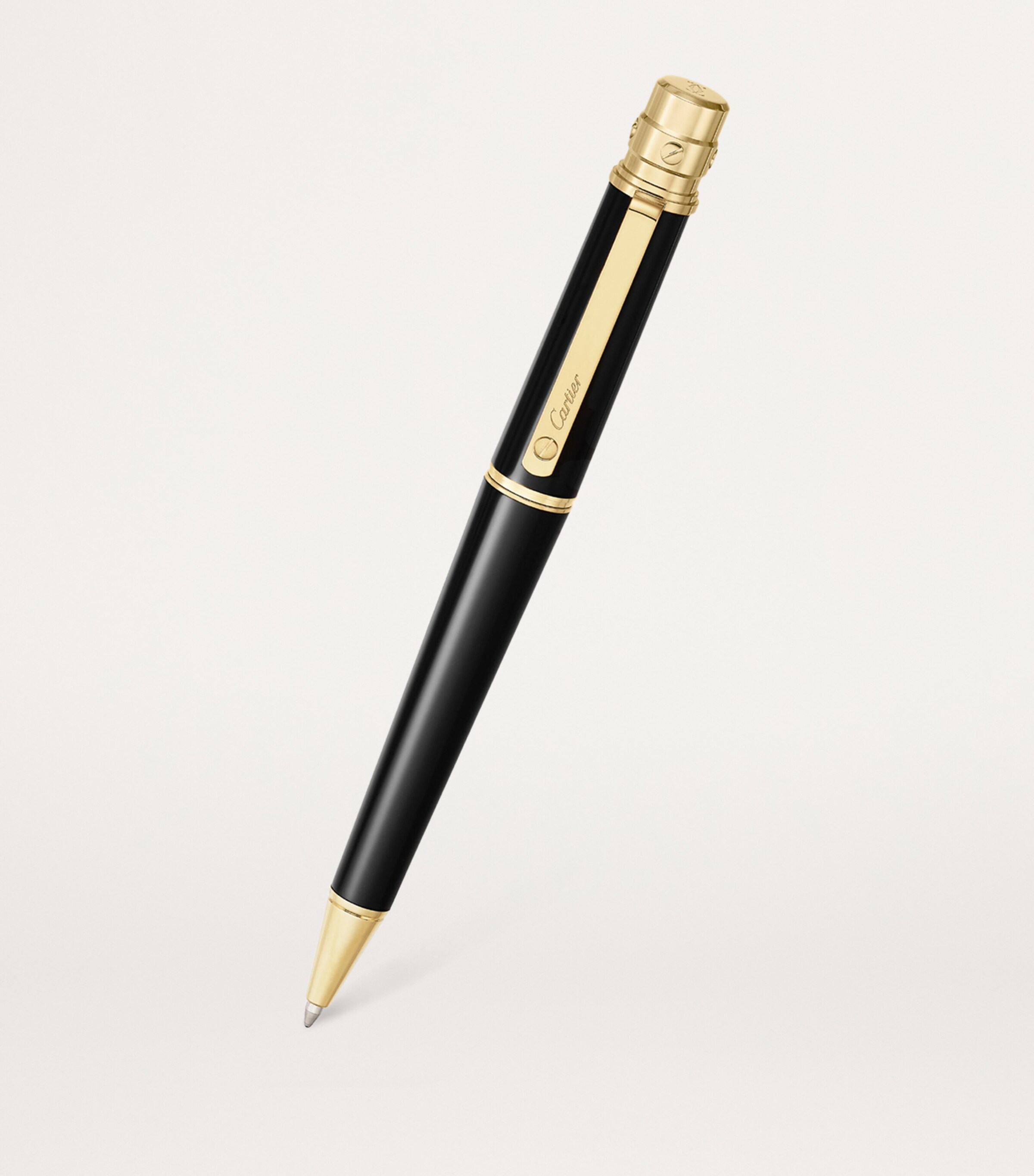 Santos de Cartier Rollerball Pen BLACK Image 5