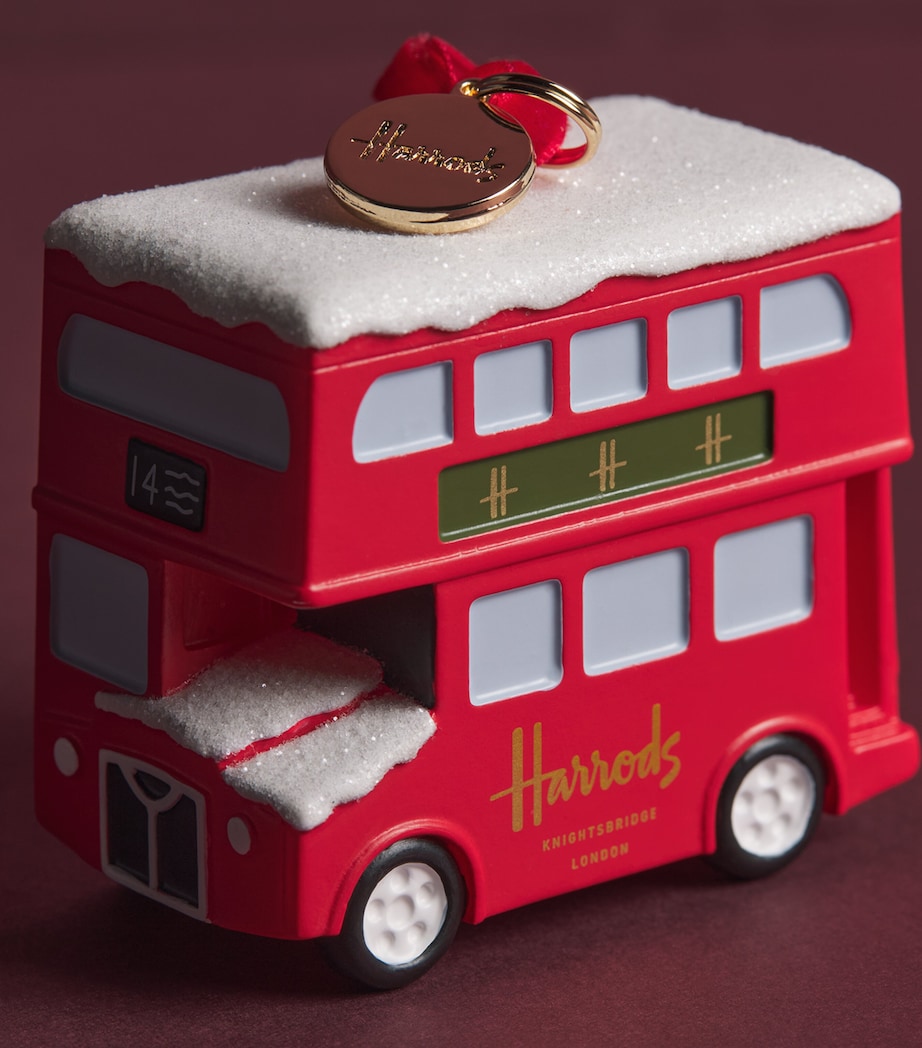 Harrods LONDON BUS RESIN DECORATION Image 2