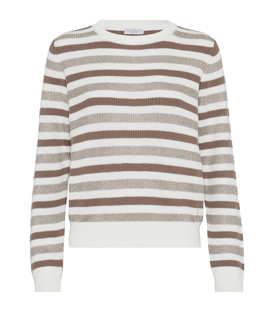 Cotton Stripe Sweater COT75 Image 1