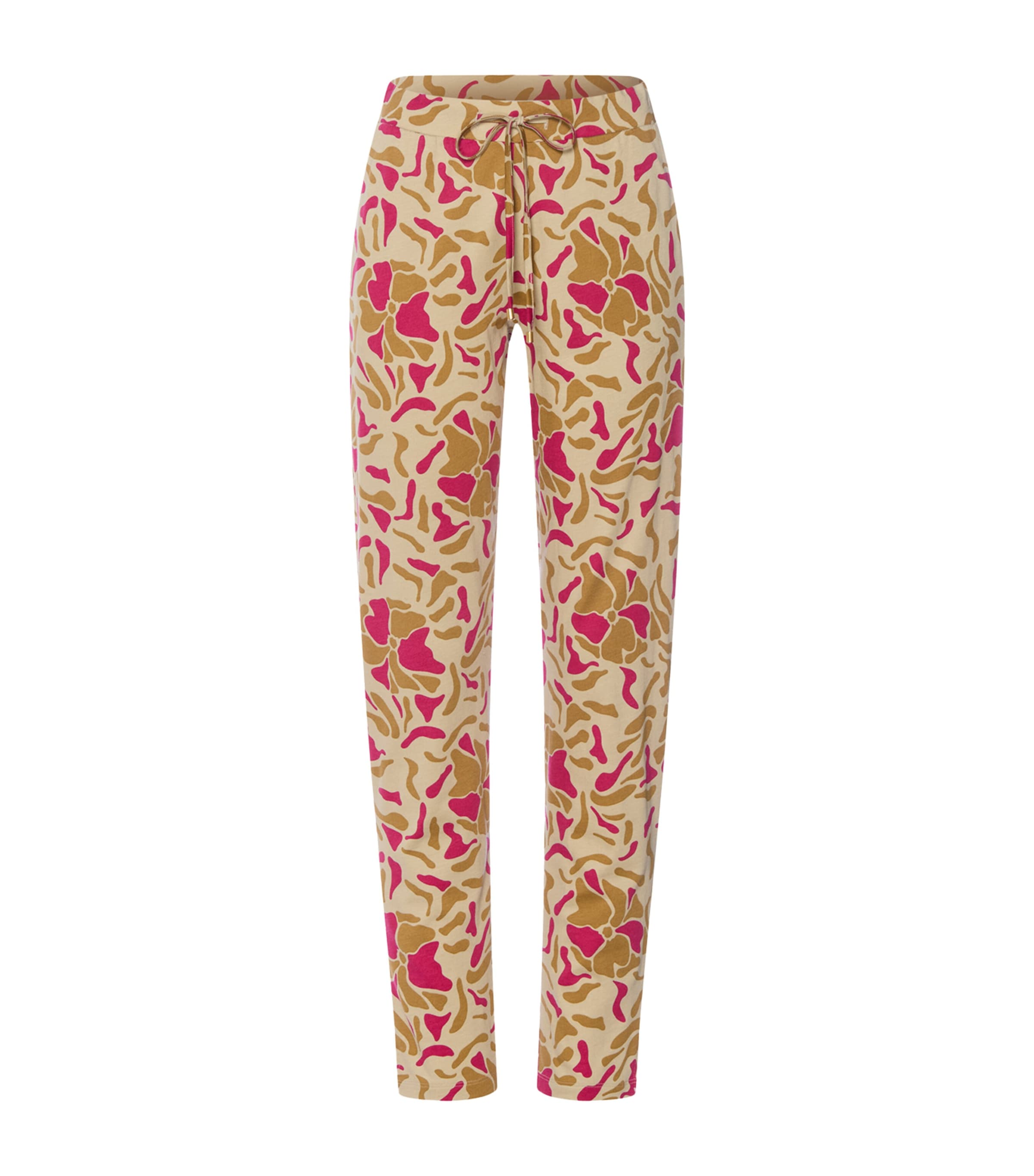 Cotton-Modal Printed Lounge Sweatpants ILLUSTRATED PETALS Image 1