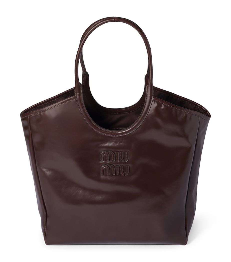 Patent Leather Ivy Tote Bag F0003 Image 1