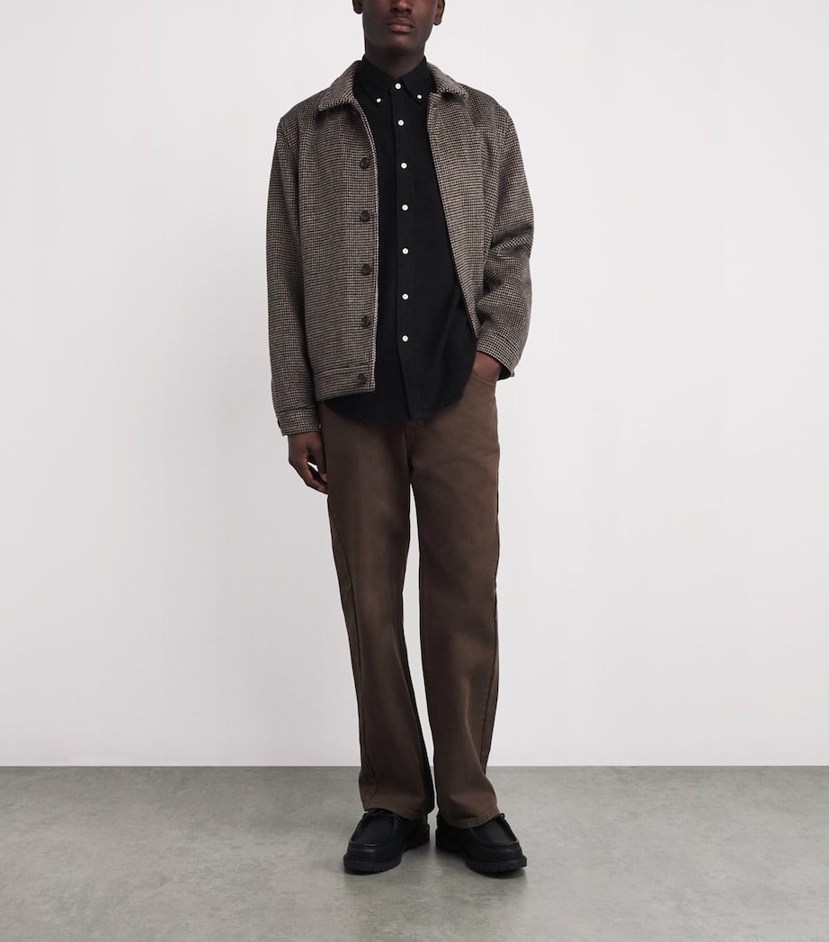 Cotton Logo Shirt BLACK Image 2