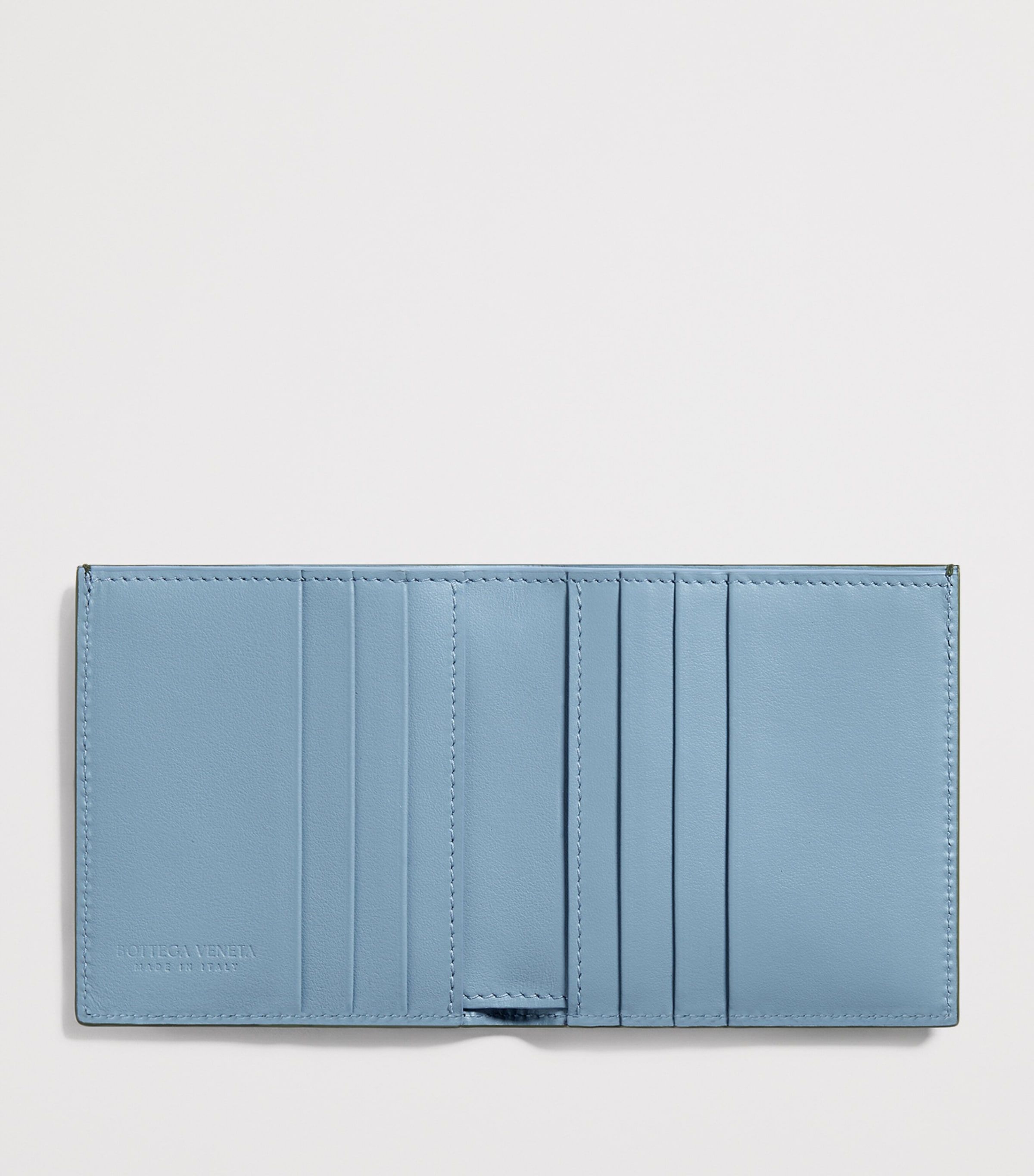 Bottega Veneta Slim Leather Intrecciato Bifold Wallet Image 3
