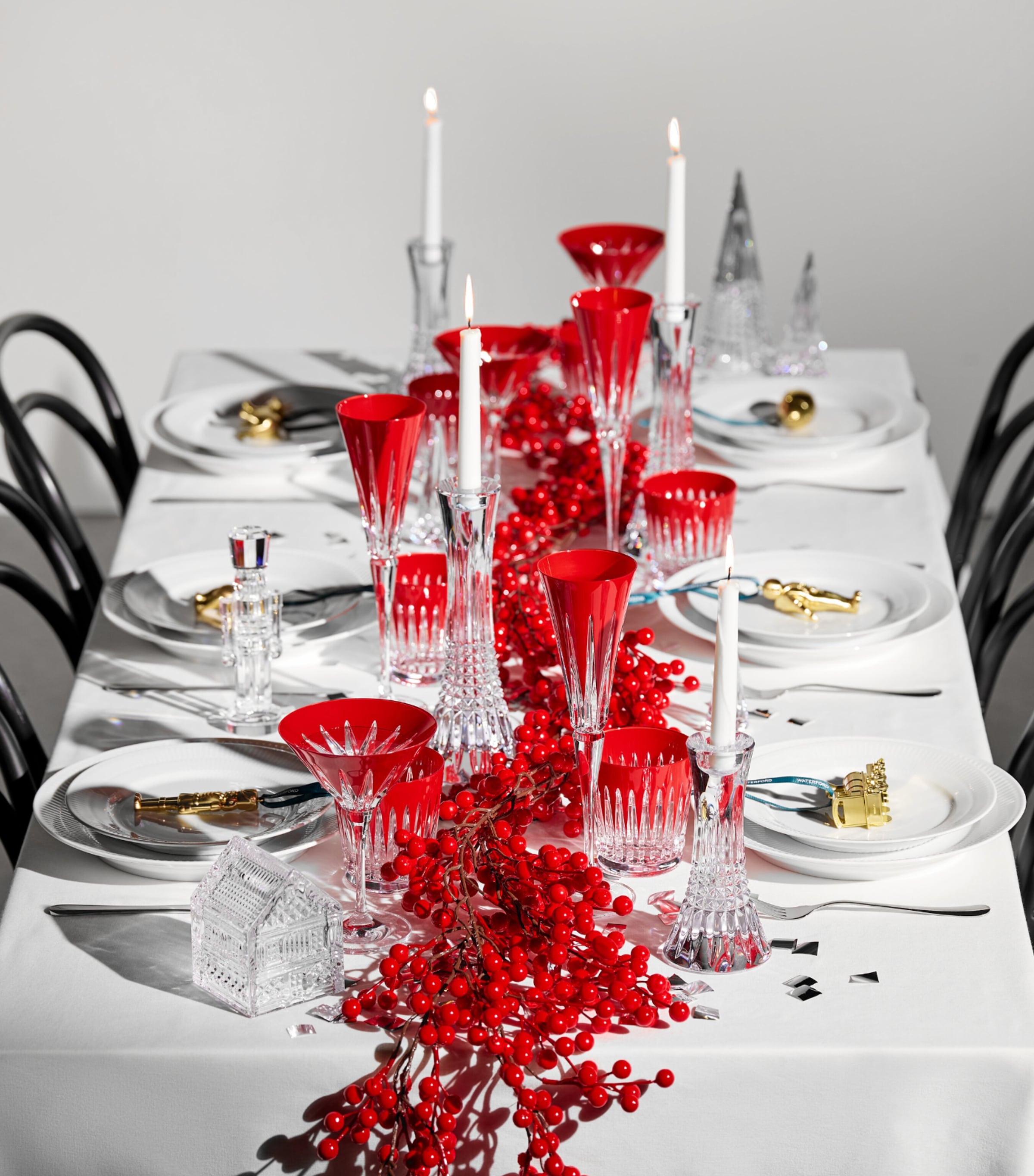 Crystal Firework Cocktail Shaker RED Image 7