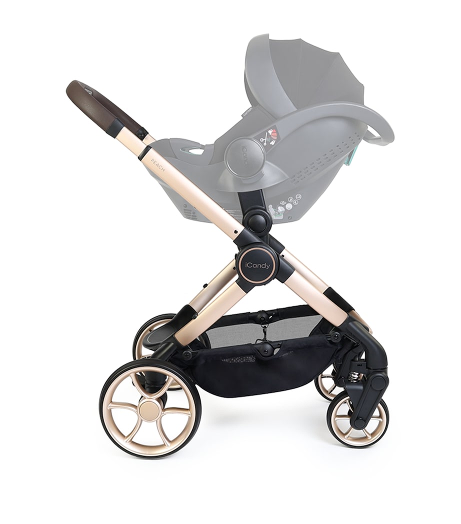iCandy Peach 8 Pushchair and Carrycot Set Biscotti Image 5