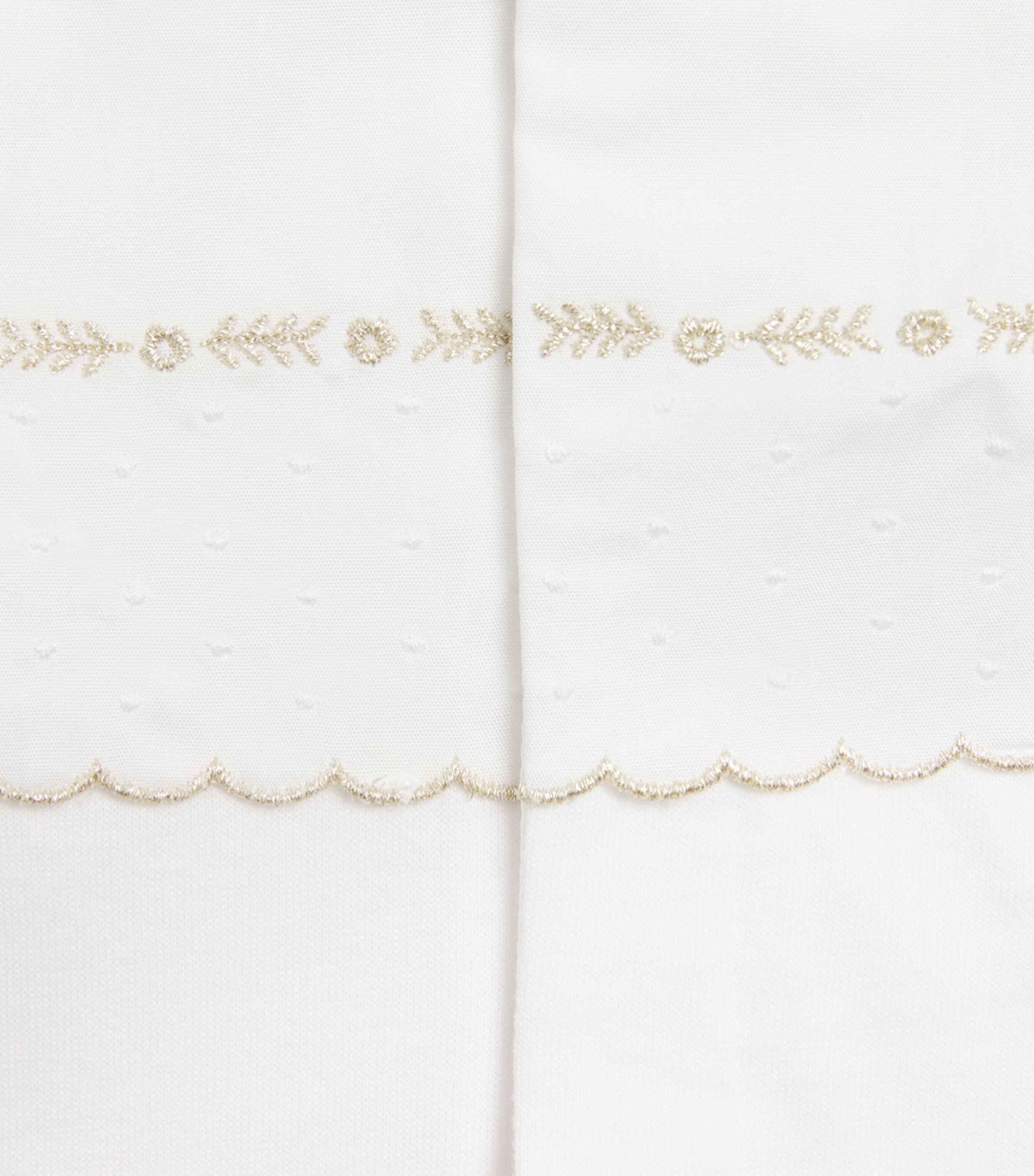 Tartine et Chocolat Cotton Embroidered All-In-One (0-24 Months) Blanc Image 3