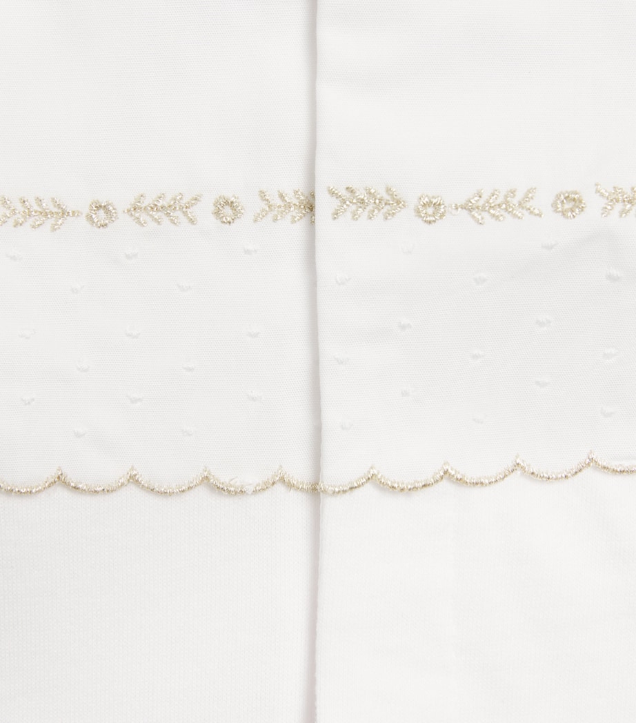 Tartine et Chocolat Cotton Embroidered All-In-One (0-24 Months) Blanc Image 3