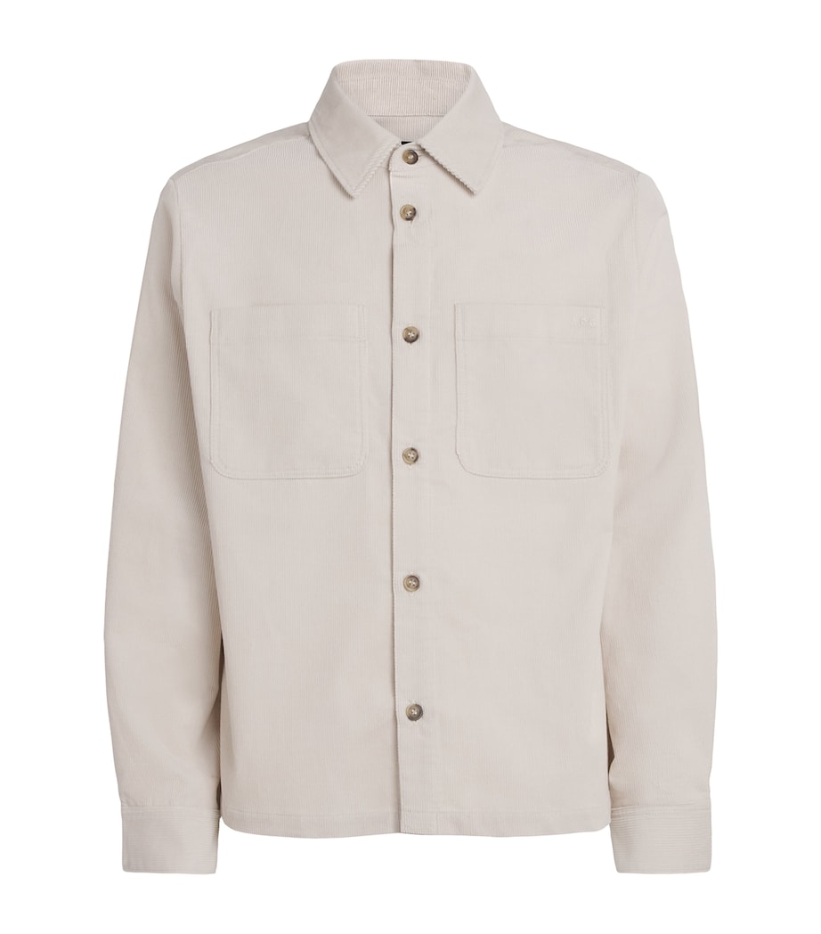 Cotton Corduroy Leon Overshirt AAE MASTIC Image 1