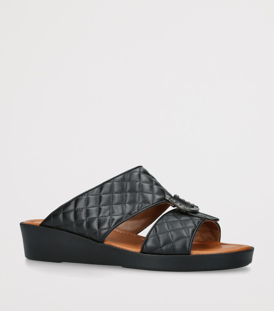 Brotini Leather Mastro Sandals Black Image 3