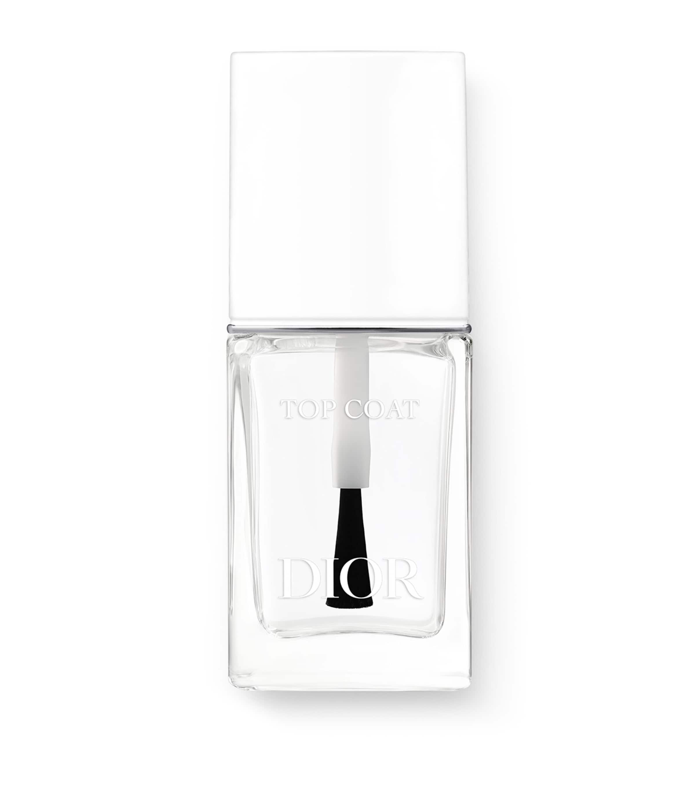 Dior Top Coat Ultra-fast-drying Setting Nail Lacquer In No Color