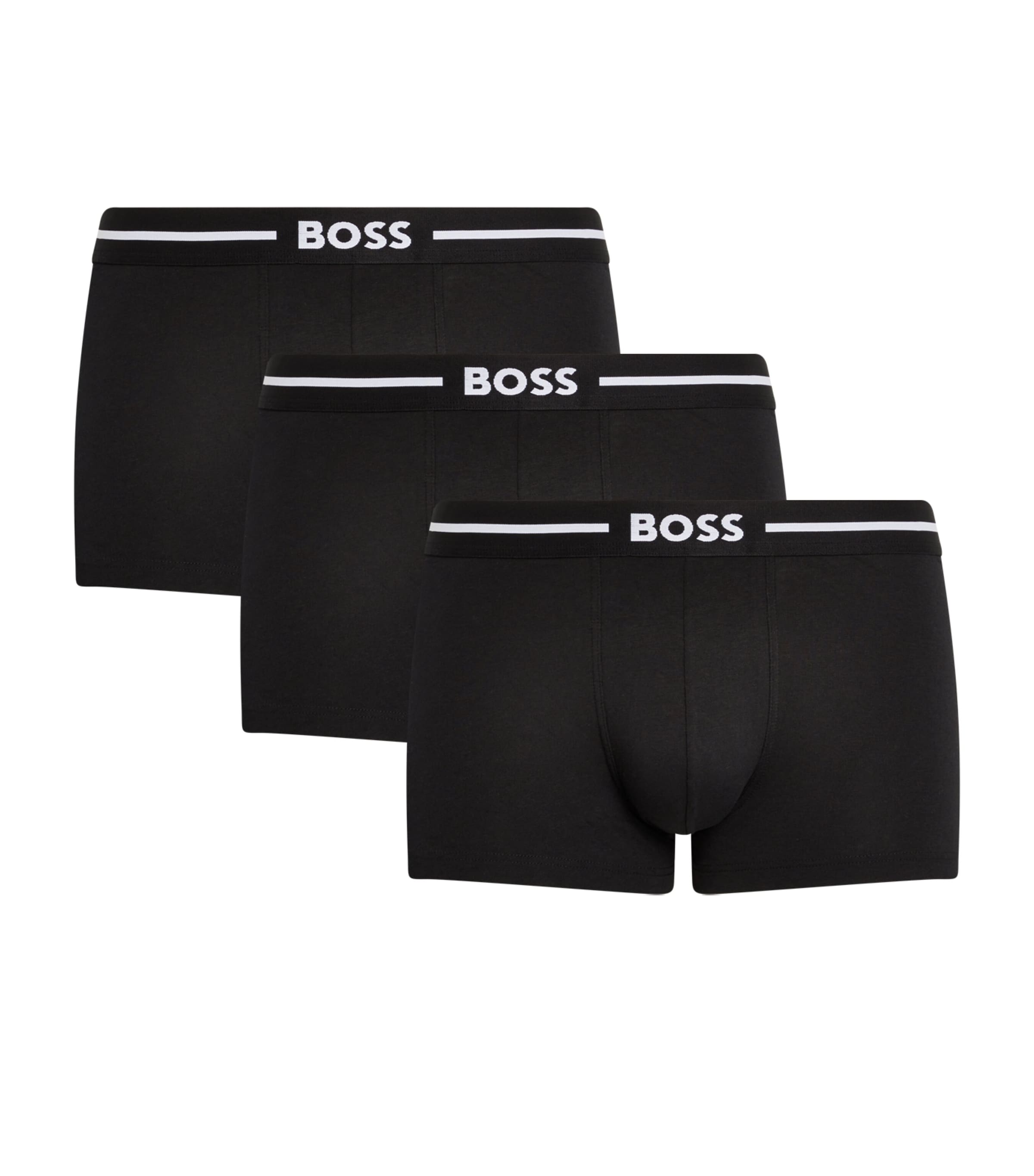 Logo Trunks (Pack of 3) 001/BLACK Image 1
