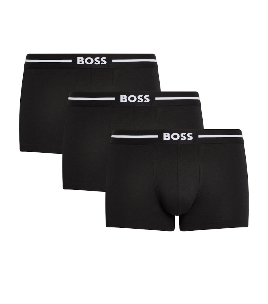 Logo Trunks (Pack of 3) 001/BLACK Image 1