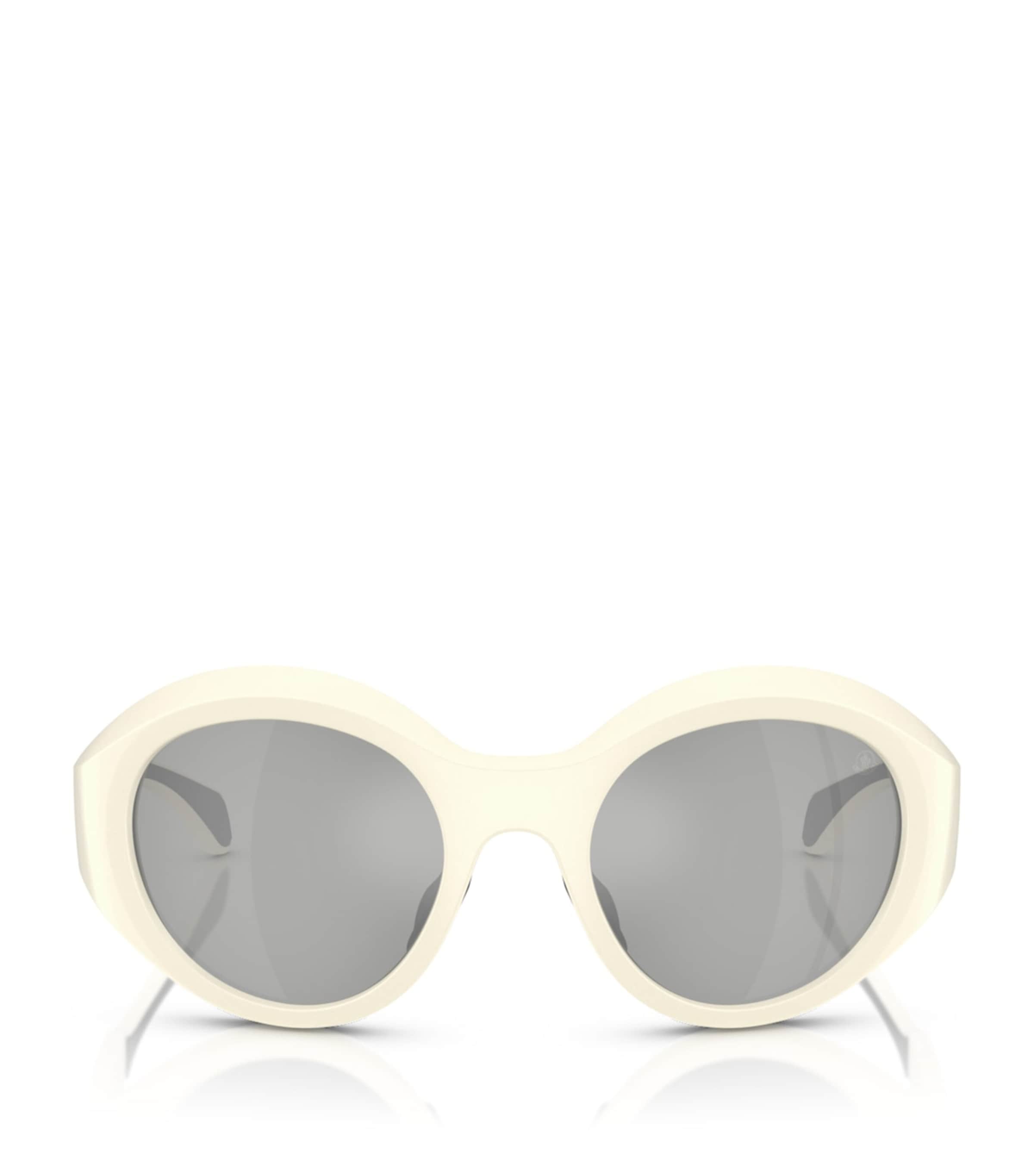 Moncler Injected Furturo Me8005 Sunglasses In White