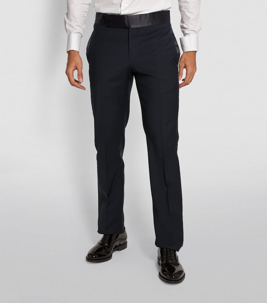 Silk-Trimmed Tuxedo Suit UBUV Image 6