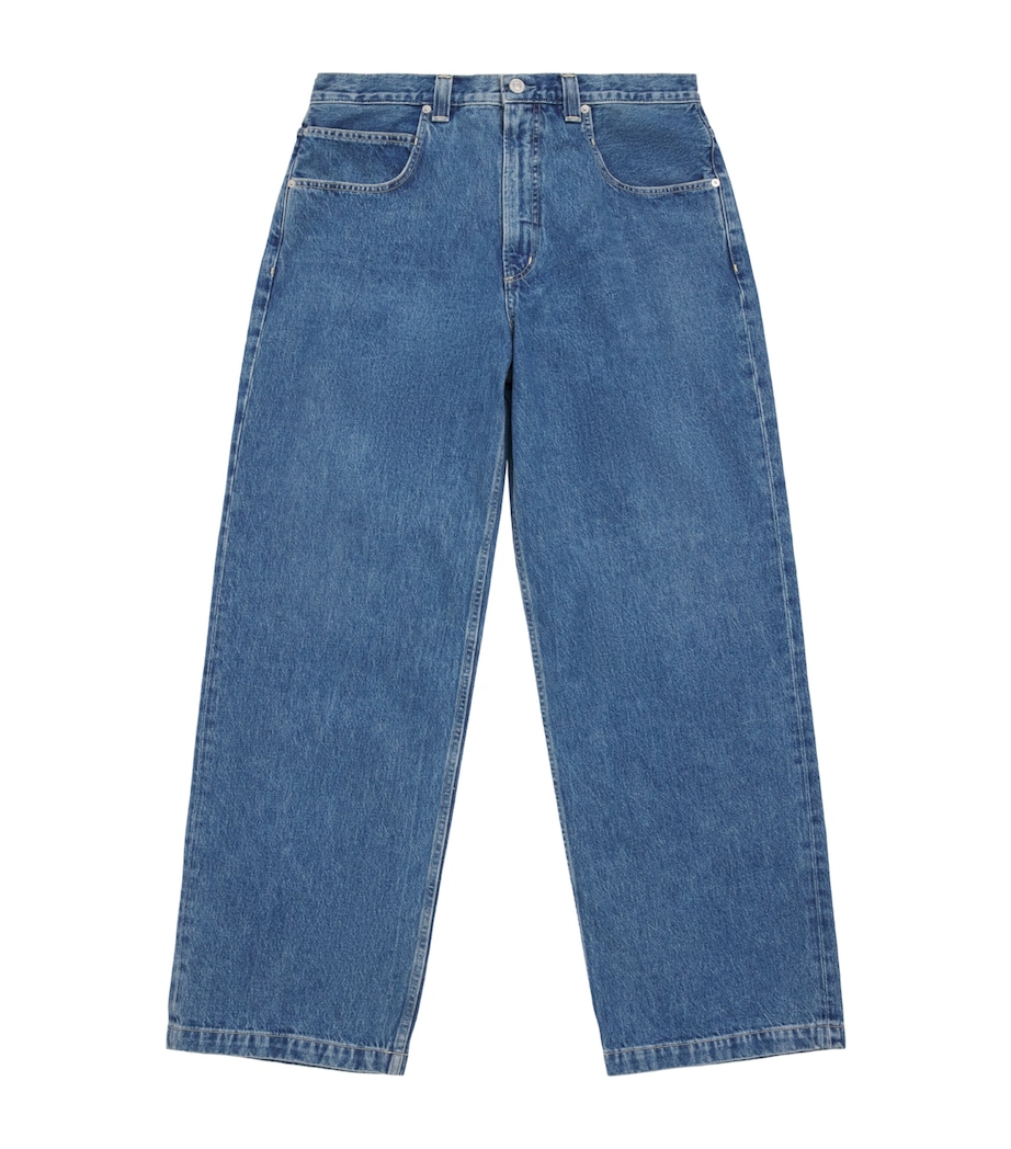 AGOLDE Mens Wide-Leg Grover Jeans Brigade Image 1