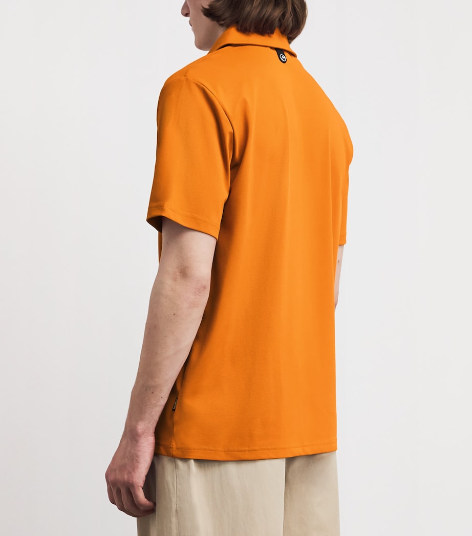Malbon Mens Fairway Polo Shirt Marmalade Image 5