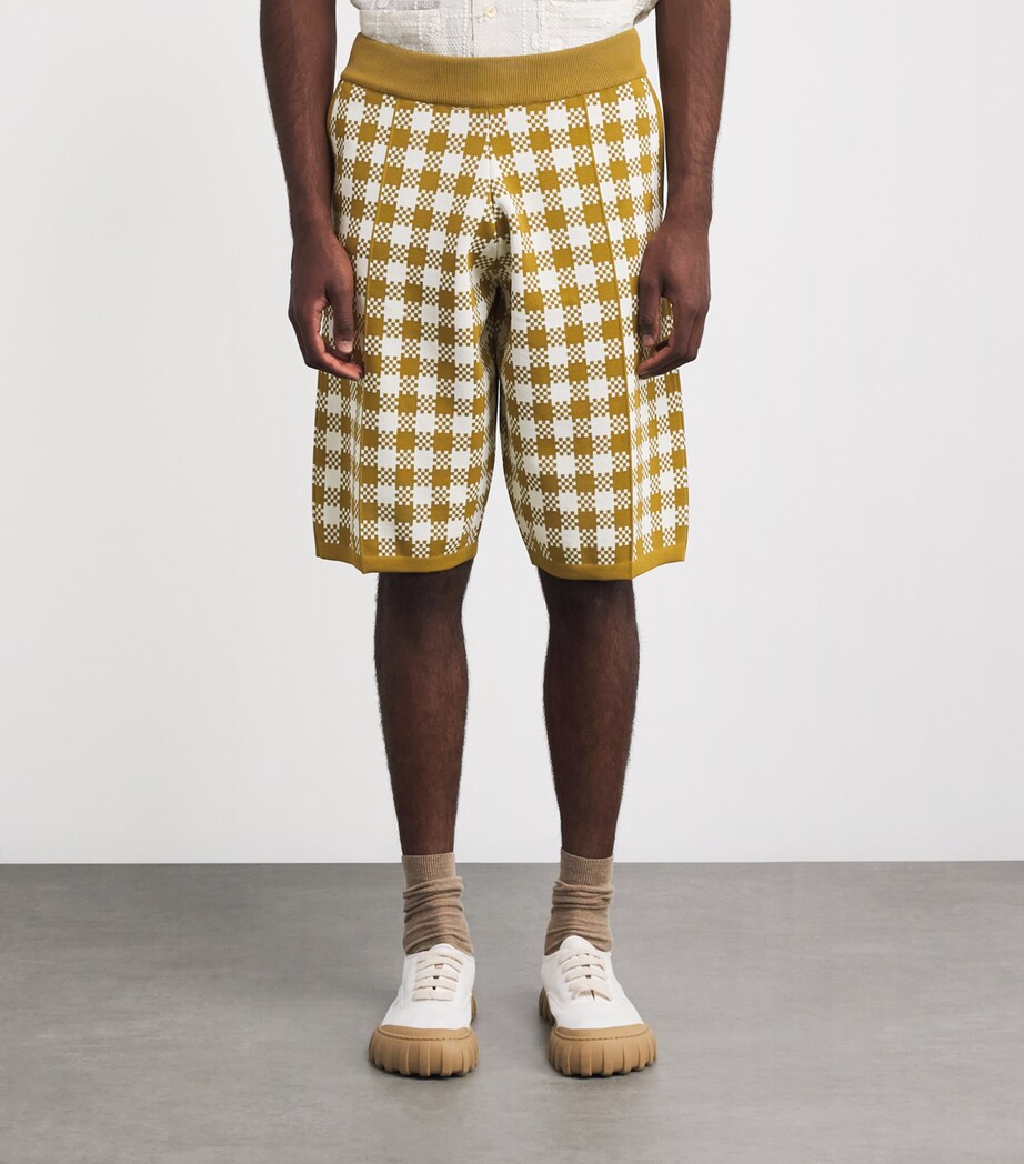 Check Longline Shorts 144-WHT/HVNA Image 3