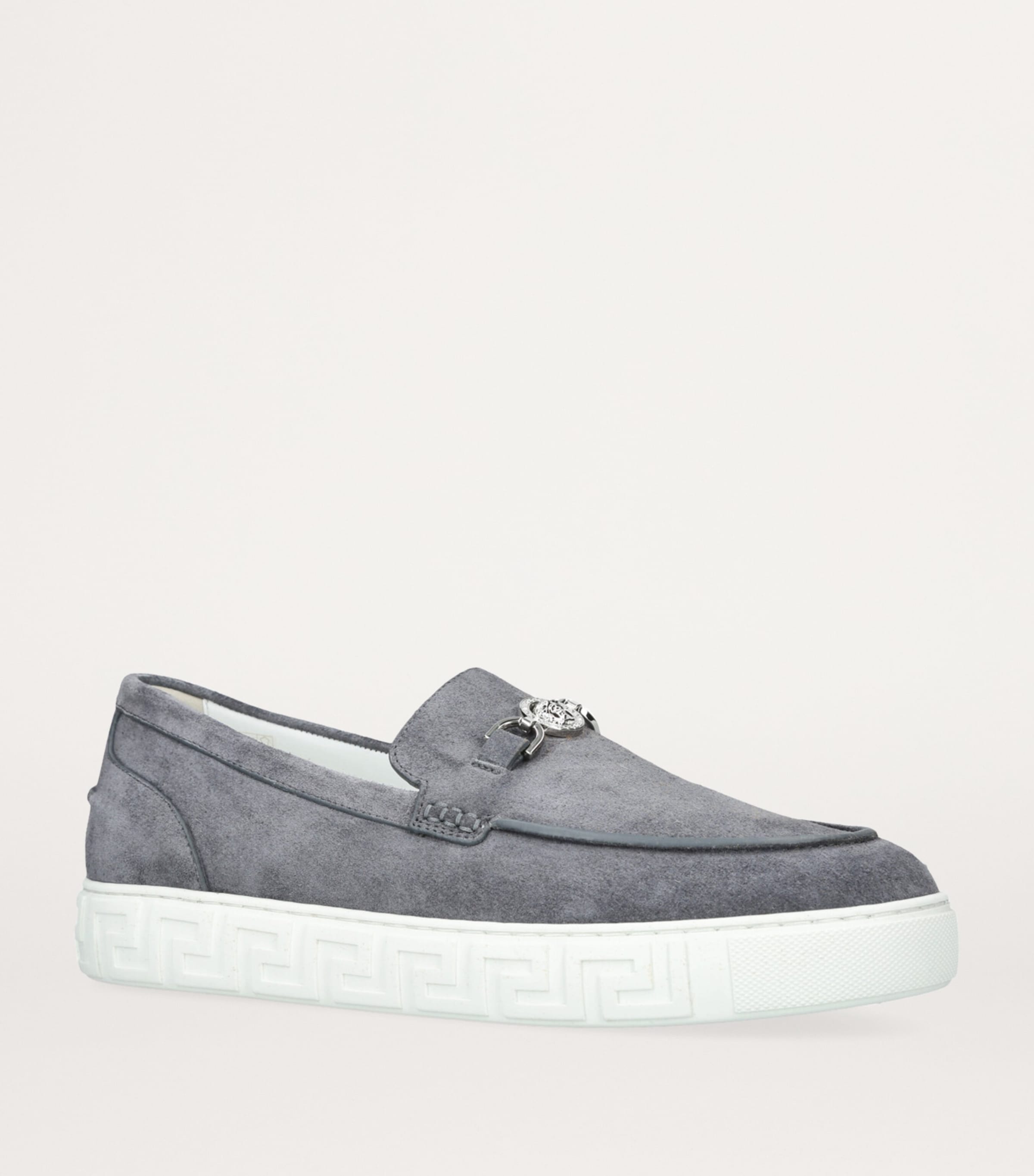 Suede Moccasins GREY/DARK Image 3